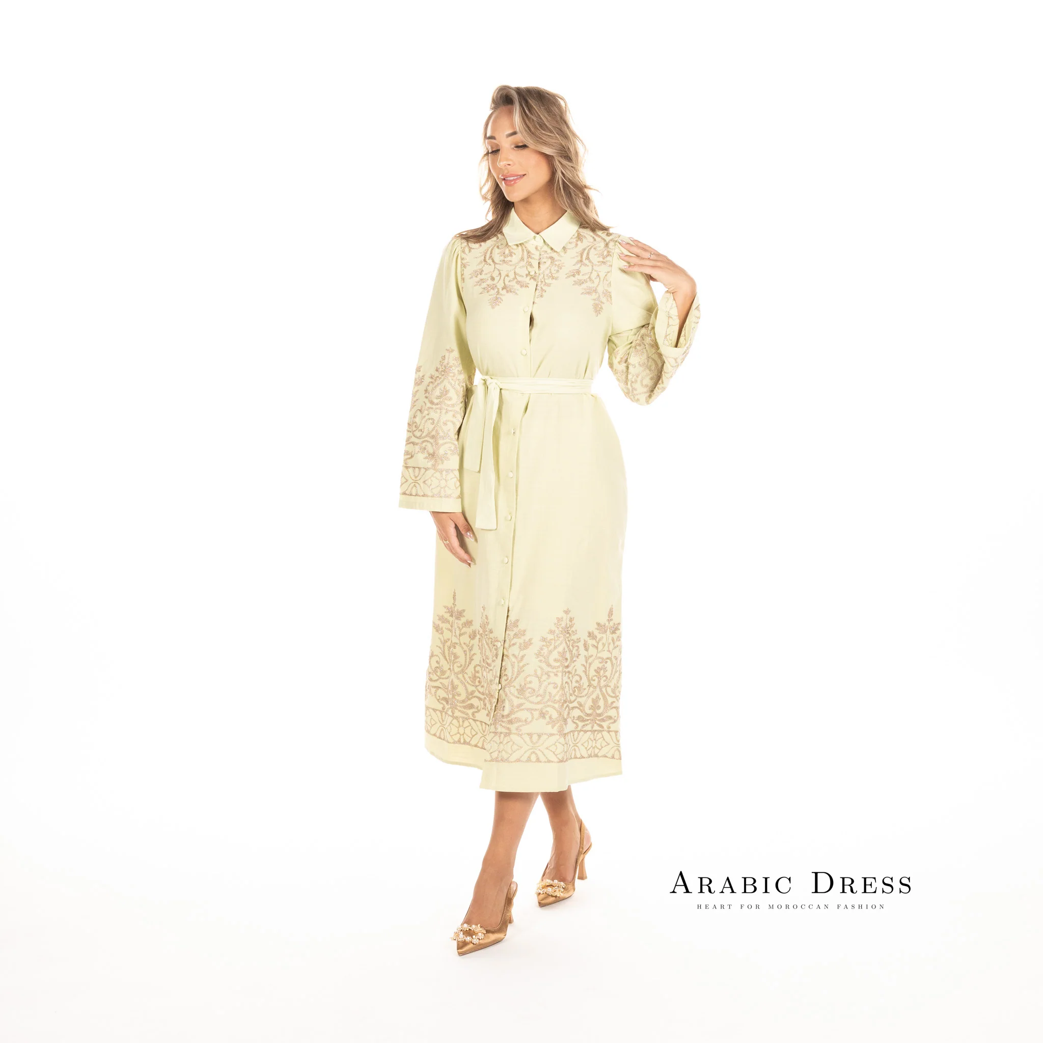 Caftan Lara Green - Image 5
