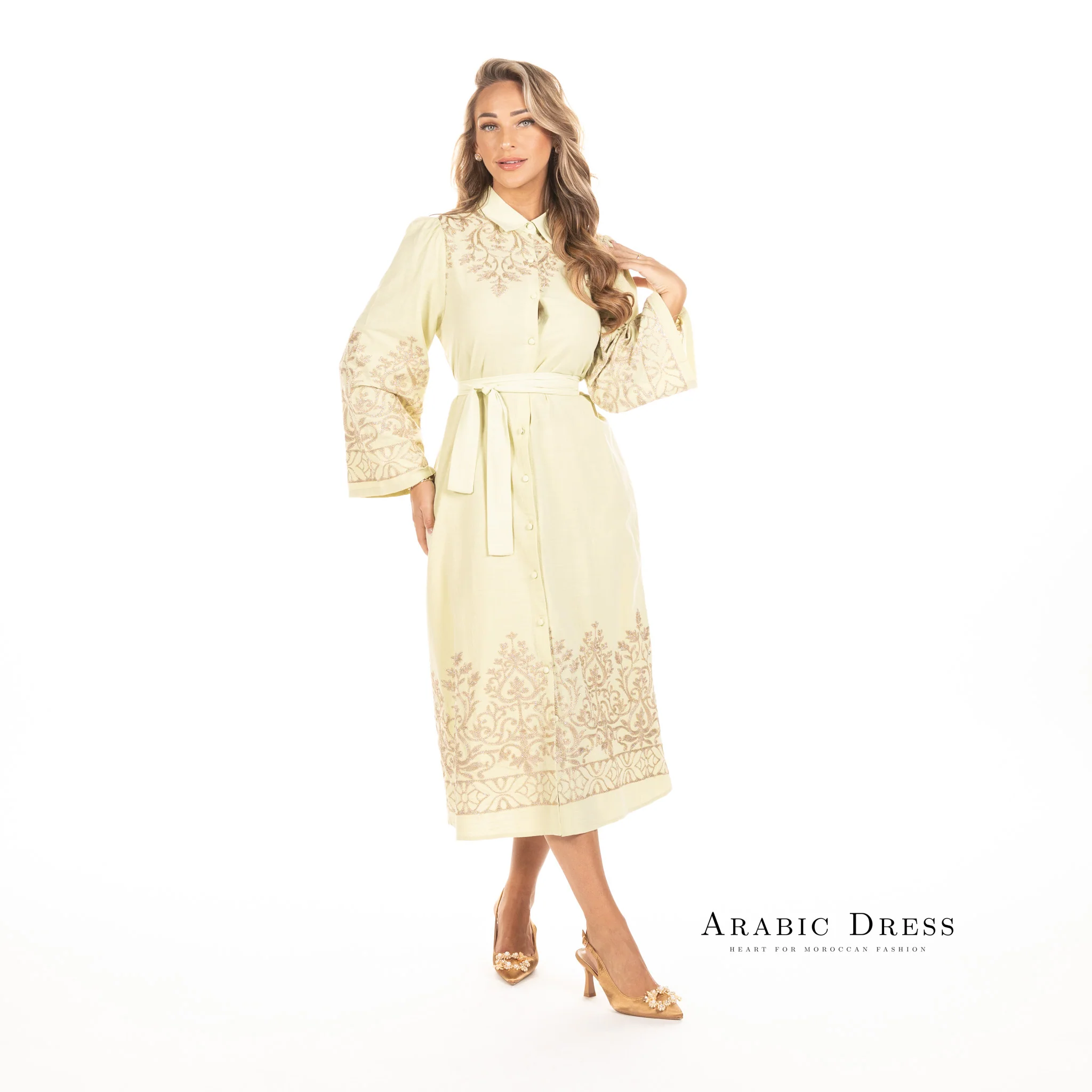 Caftan Lara Green - Image 8