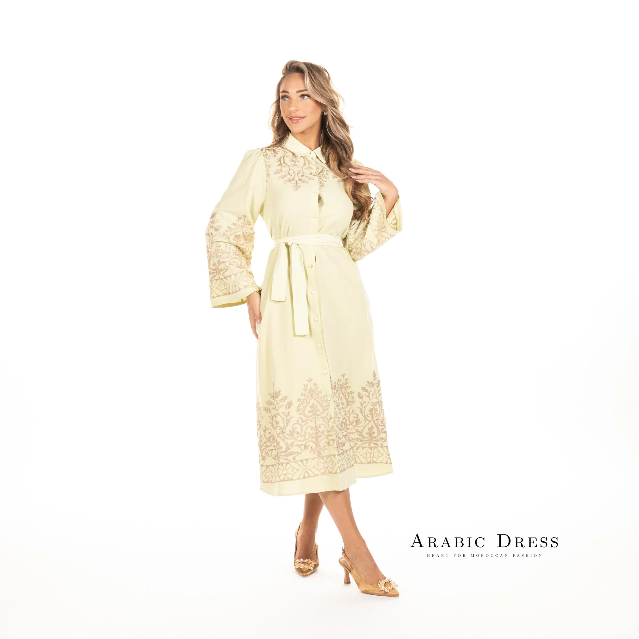 Caftan Lara Green - Image 9
