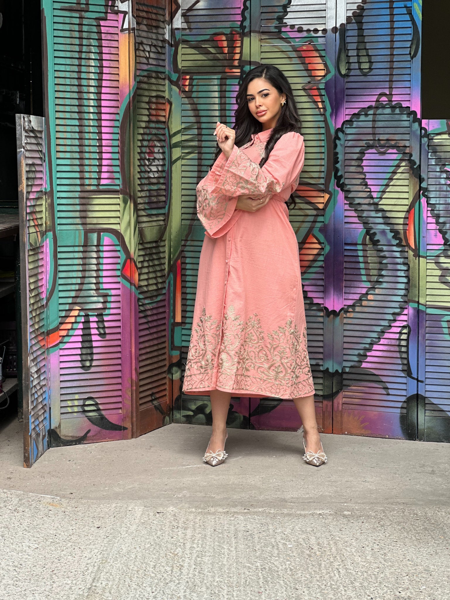 Caftan Lara Orange - Image 12