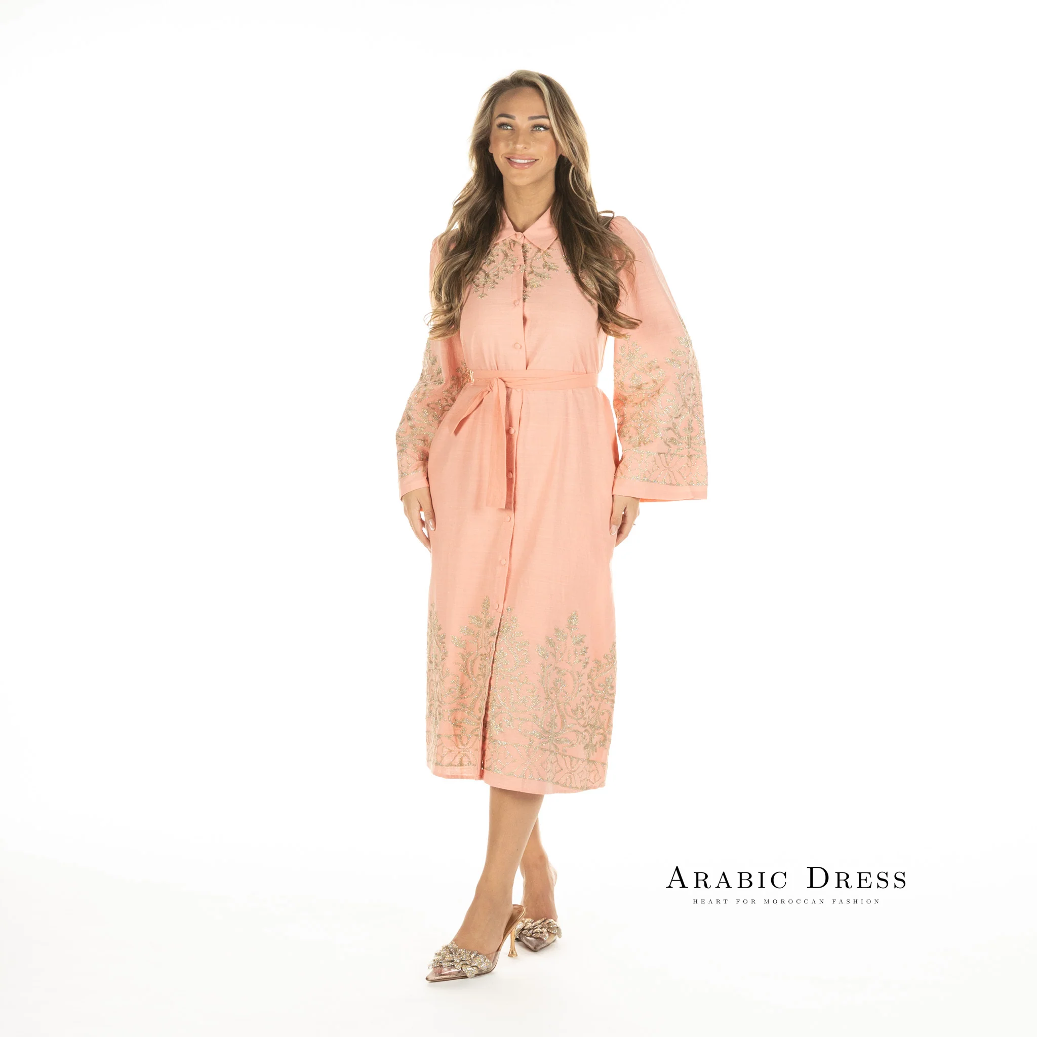 Caftan Lara Orange - Image 9