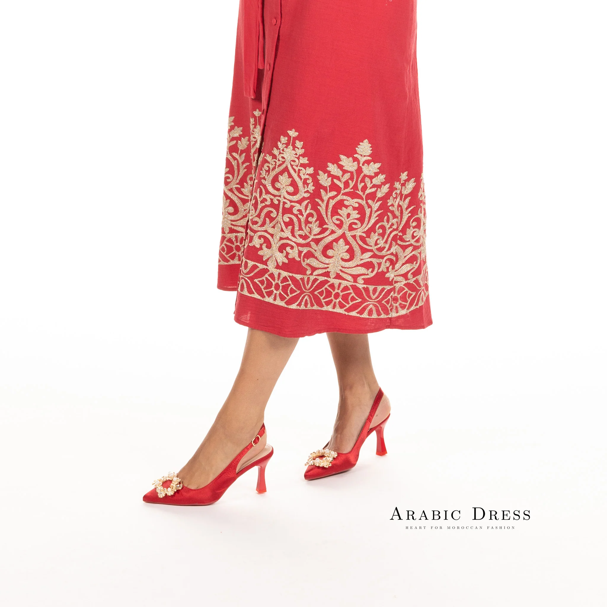 Caftan Lara Red - Image 4