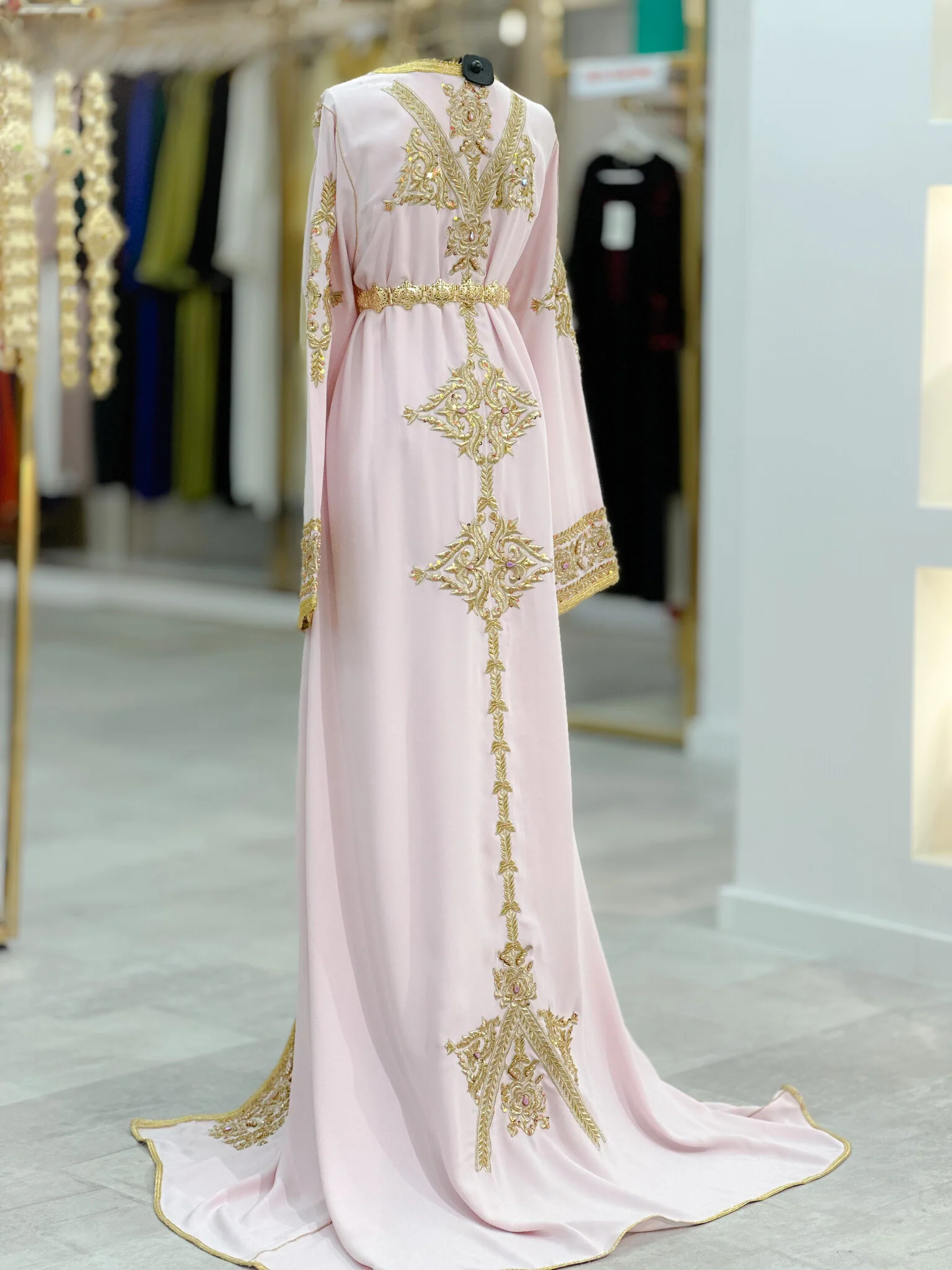Caftan Layla Powderpink - Image 3