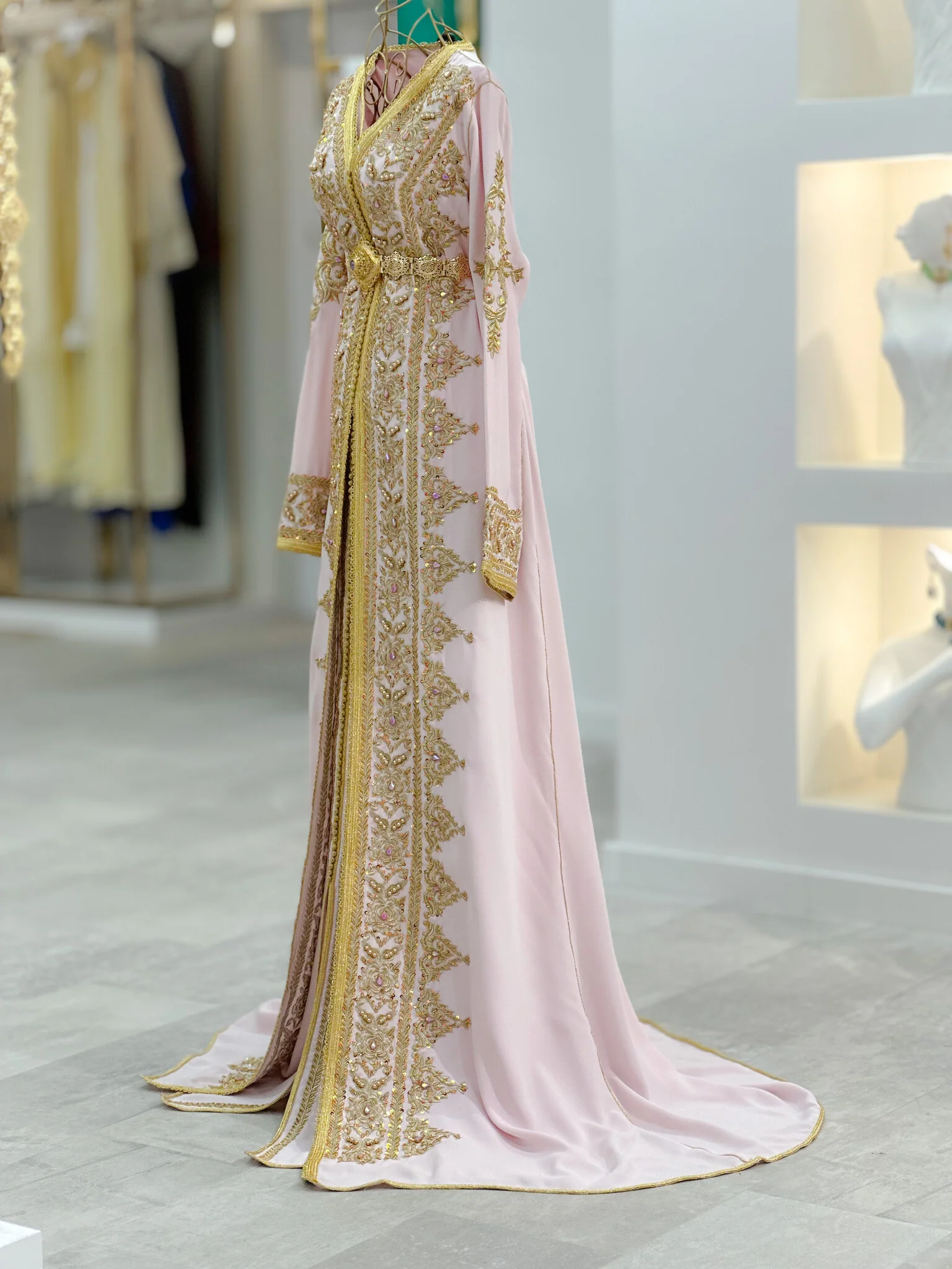 Caftan Layla Powderpink - Image 5