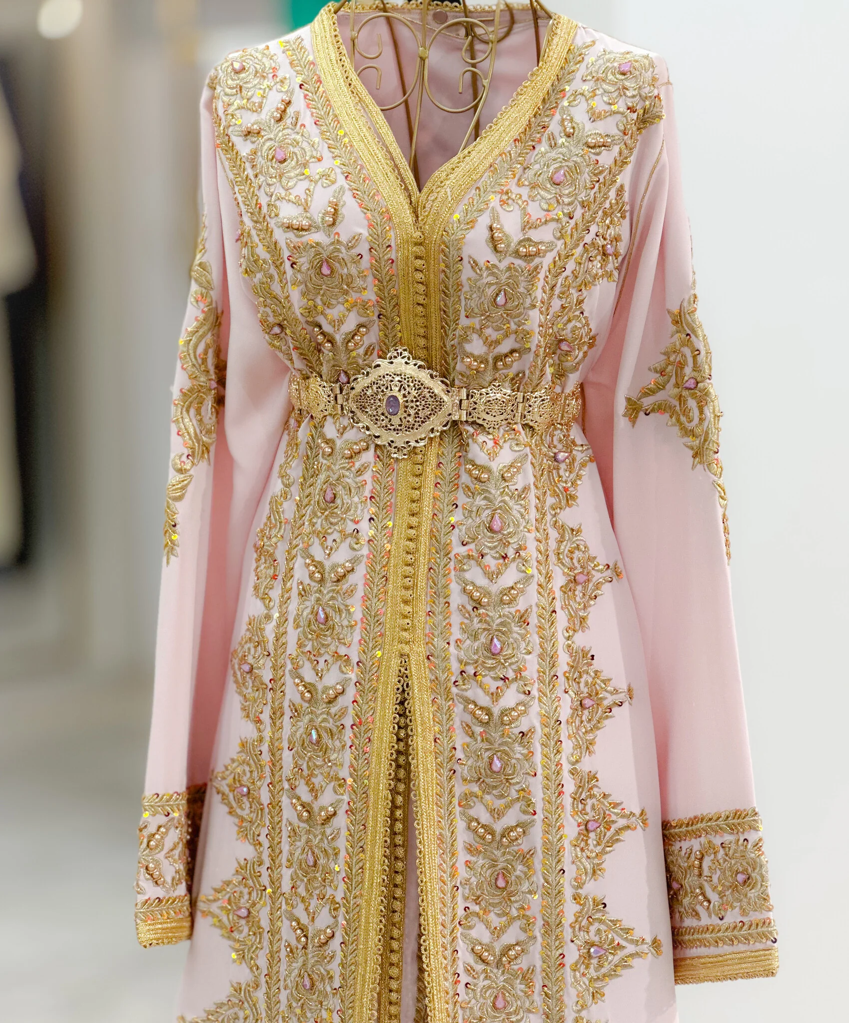 Caftan Layla Powderpink - Image 7
