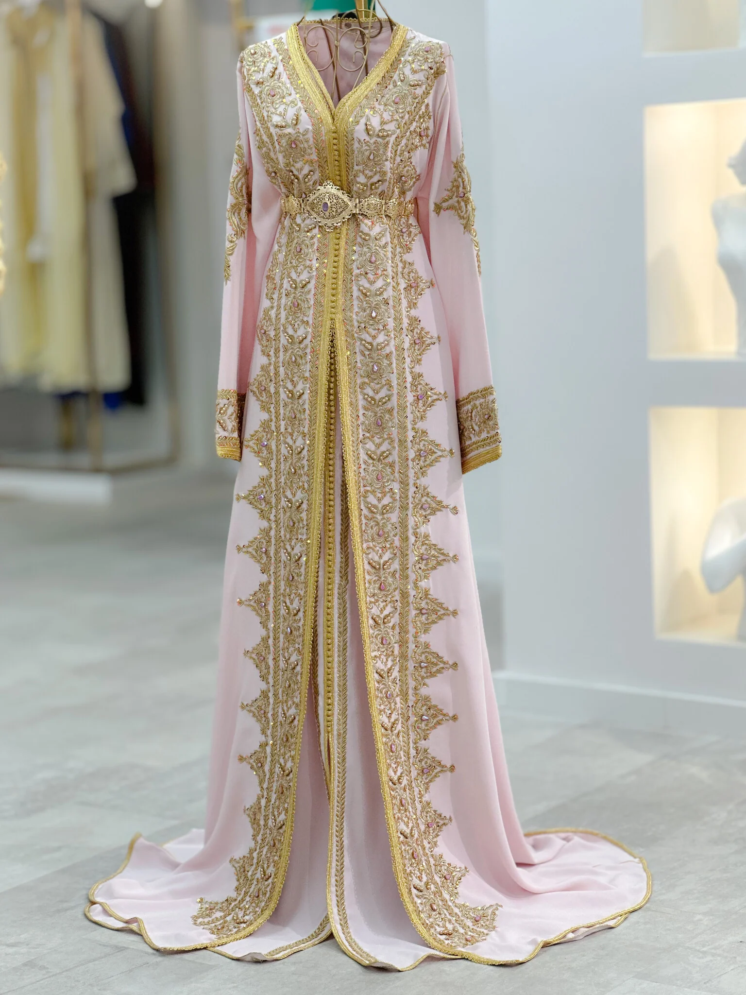 Caftan Layla Powderpink - Image 8