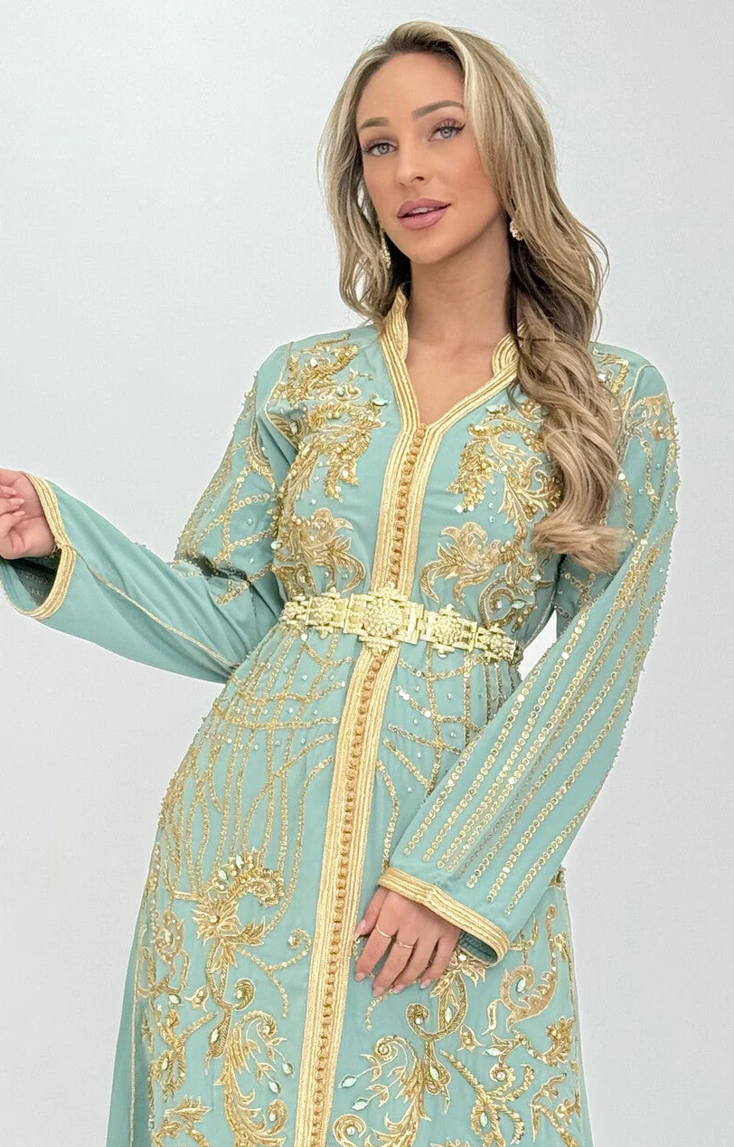Caftan Liyana Darkseagreen