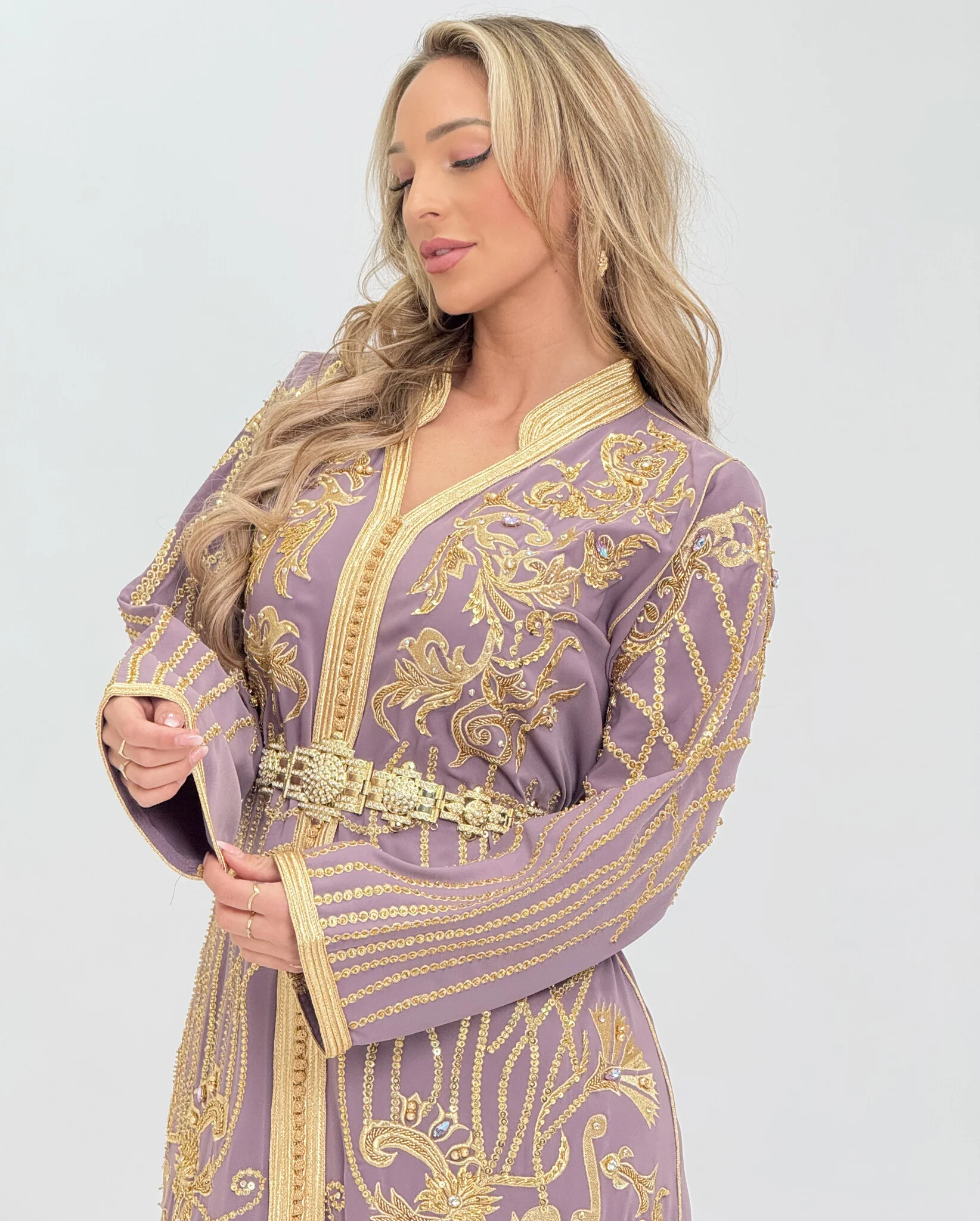 Caftan Liyana Purple