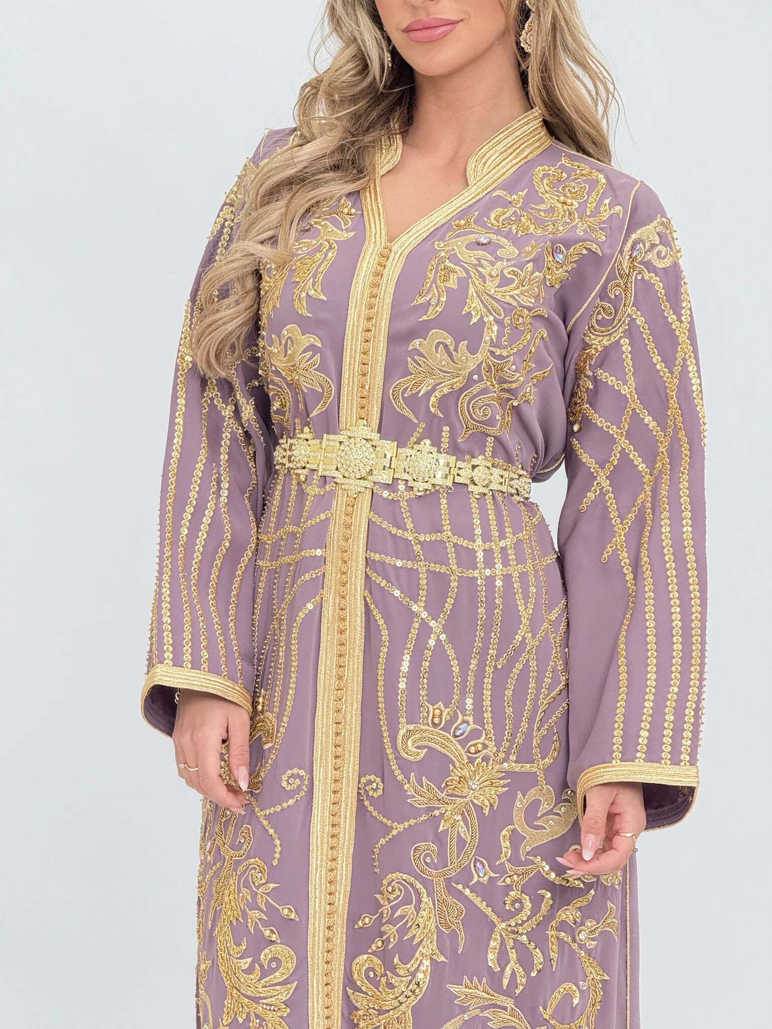 Caftan Liyana Purple - Image 2