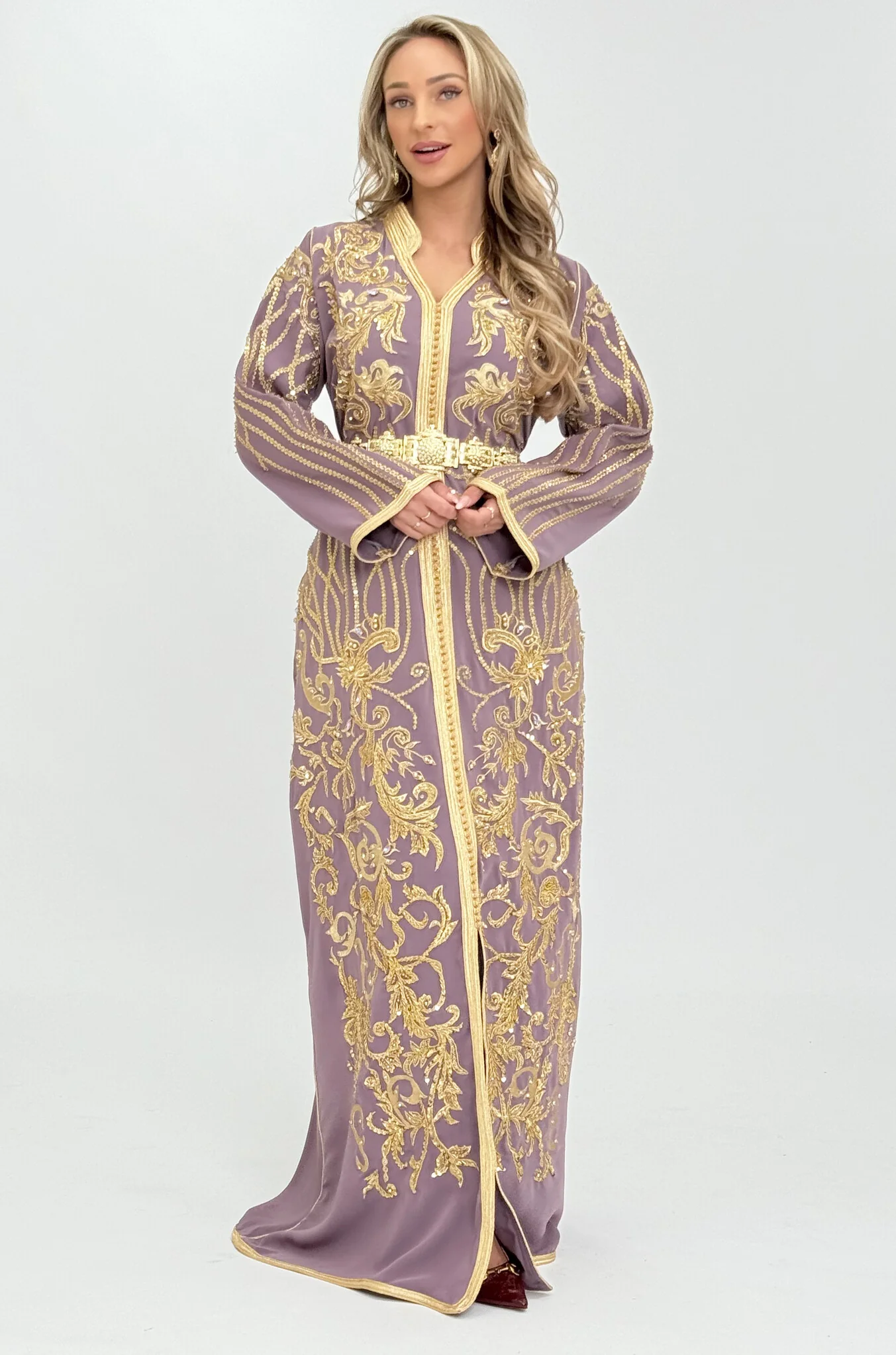 Caftan Liyana Purple - Image 6
