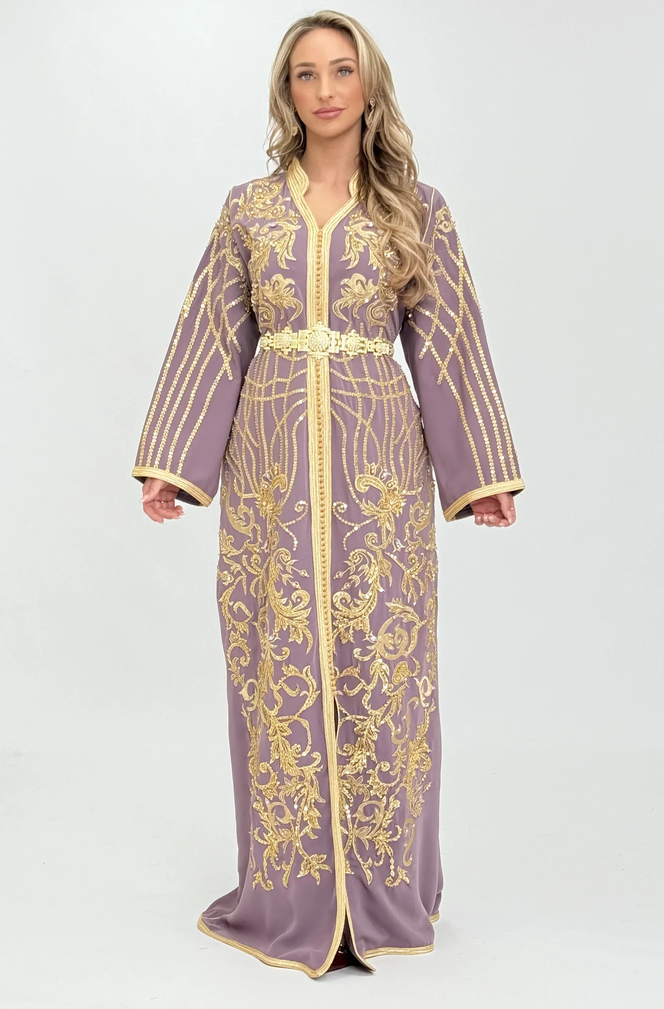 Caftan Liyana Purple - Image 7
