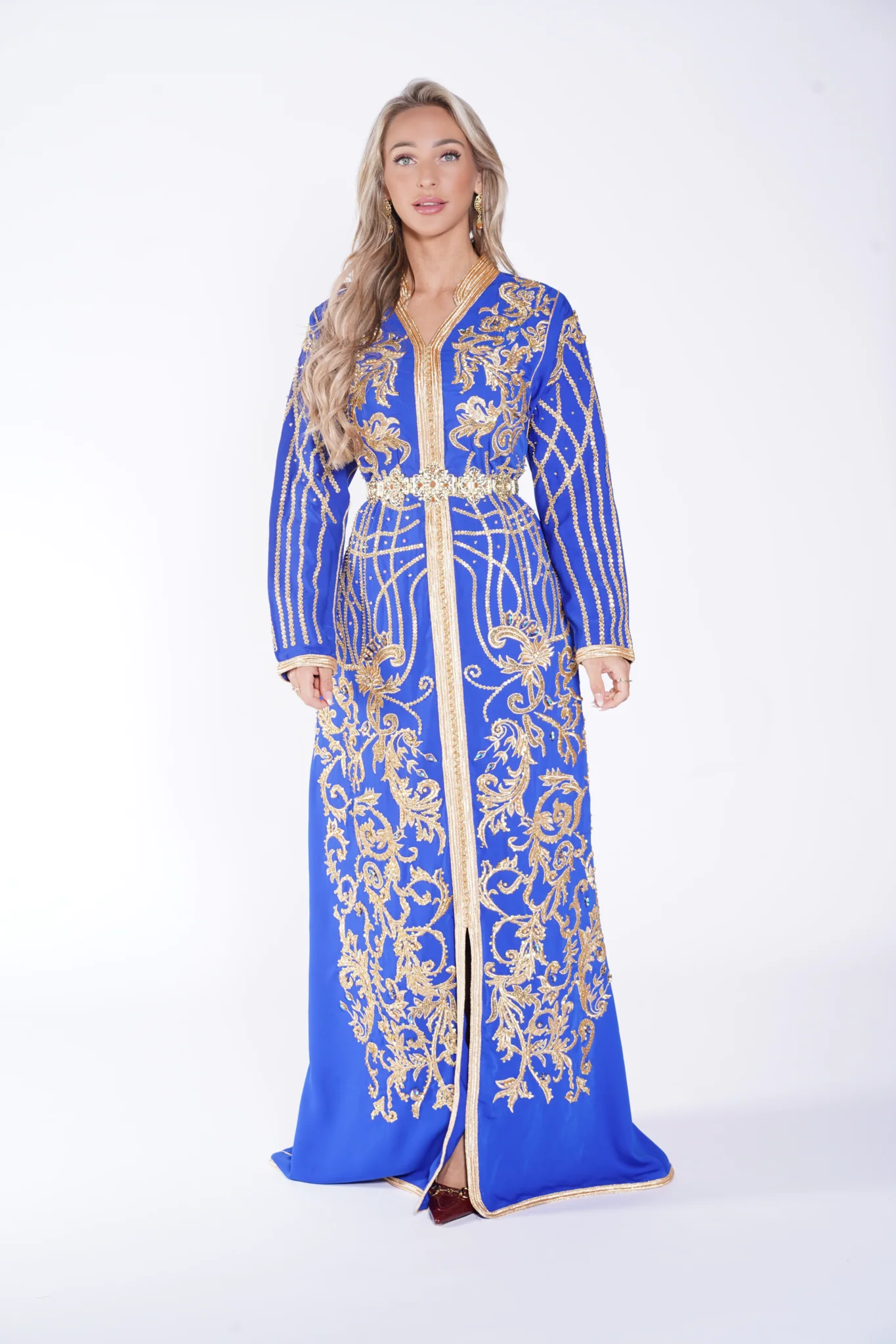 Caftan Liyana Royalblue - Image 4