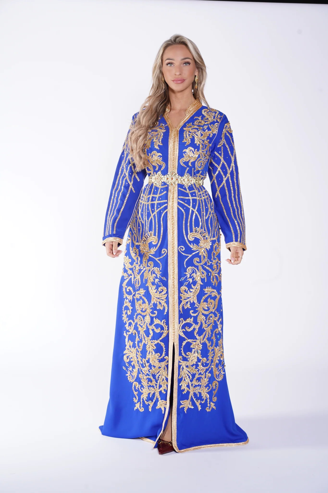 Caftan Liyana Royalblue - Image 7