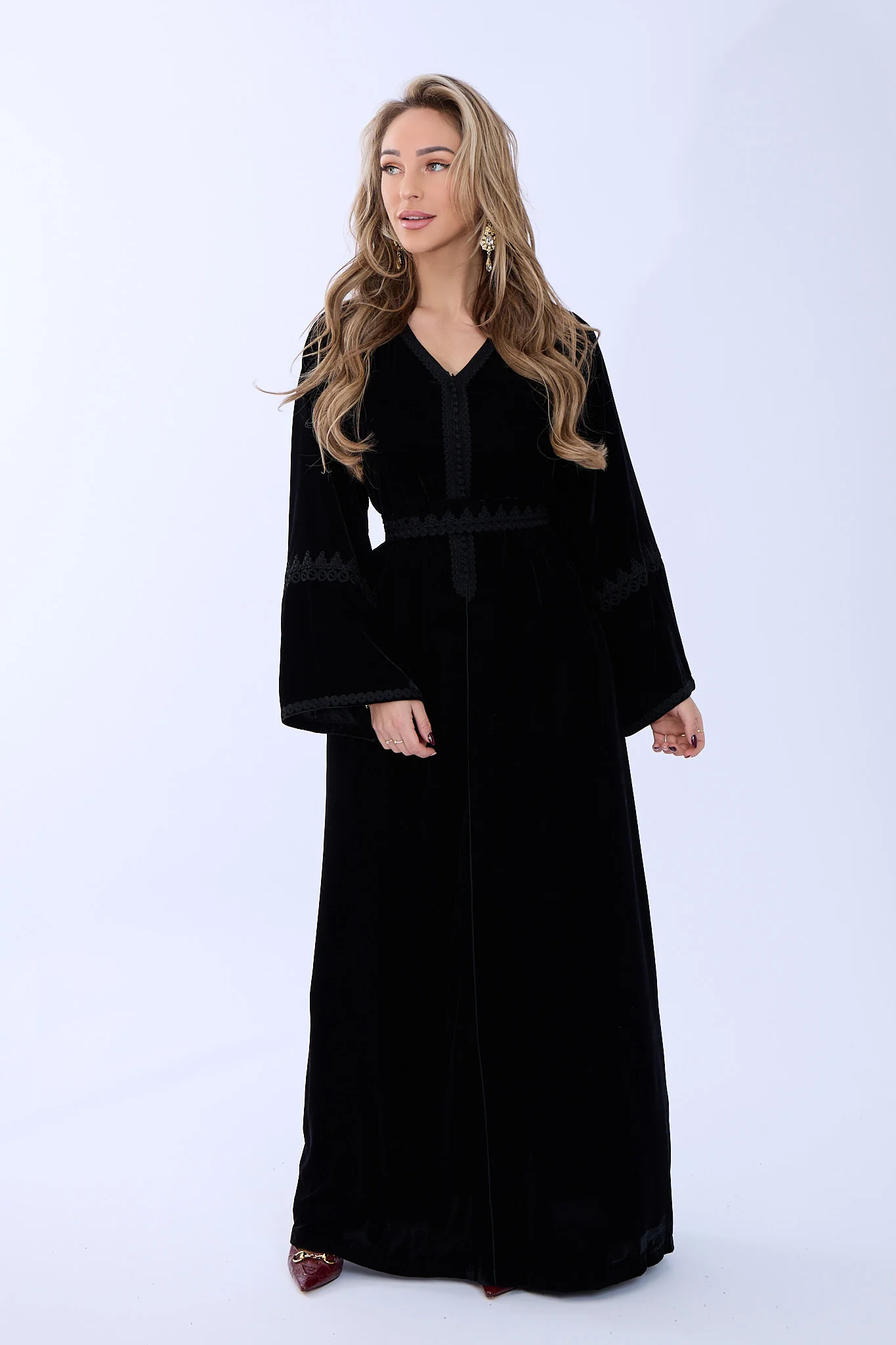 Caftan Majda Black - Image 3