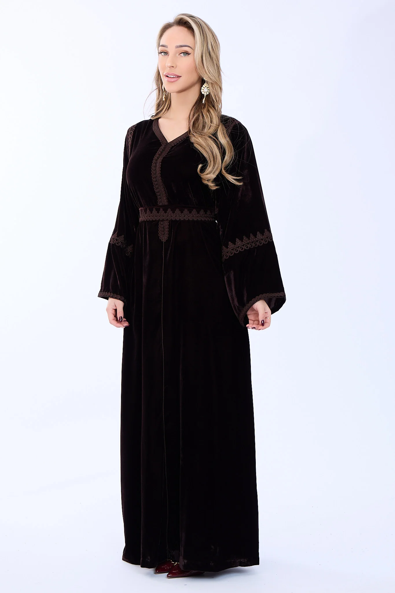Caftan Majda Brown - Image 5