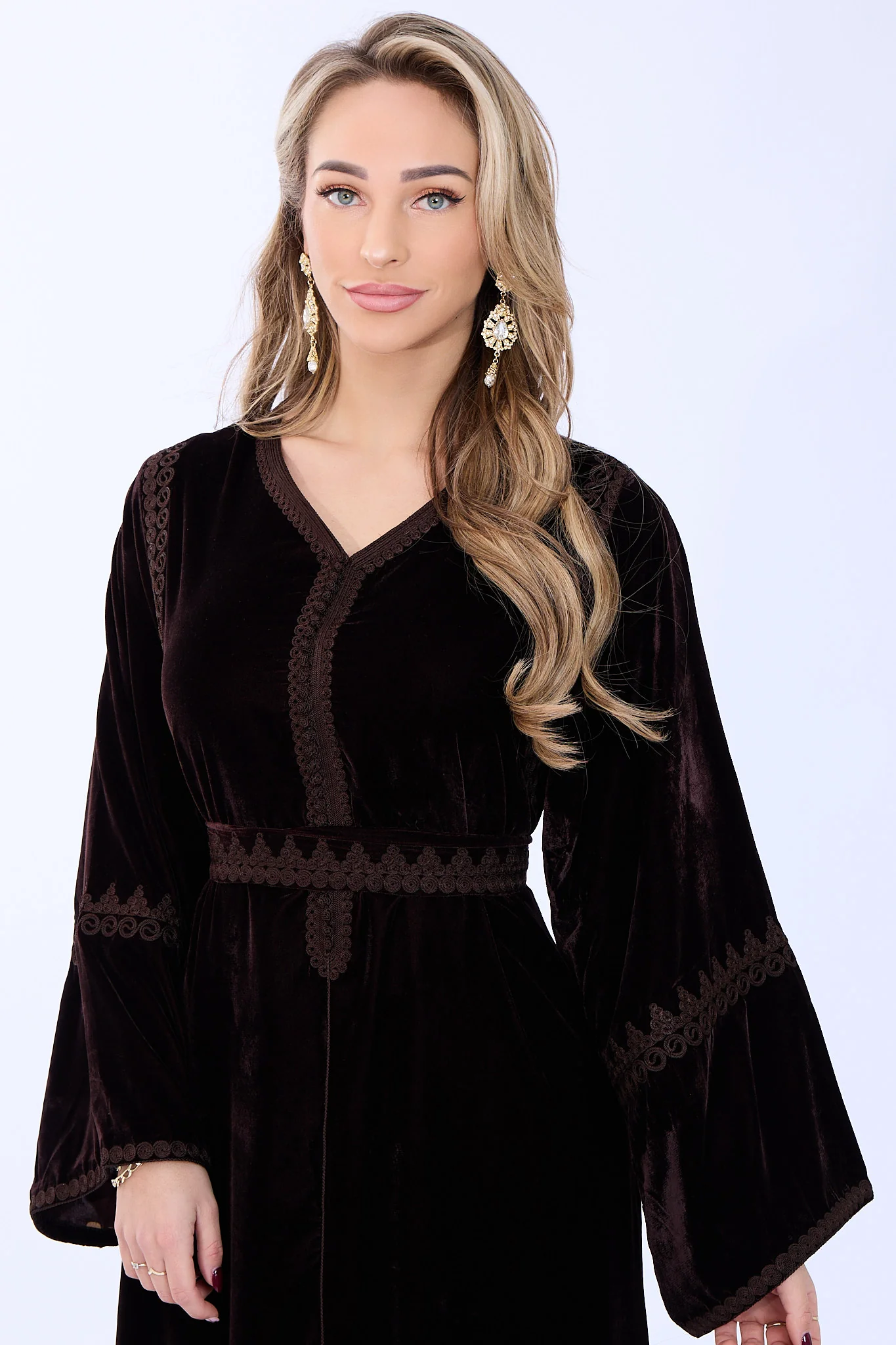 Caftan Majda Brown - Image 7