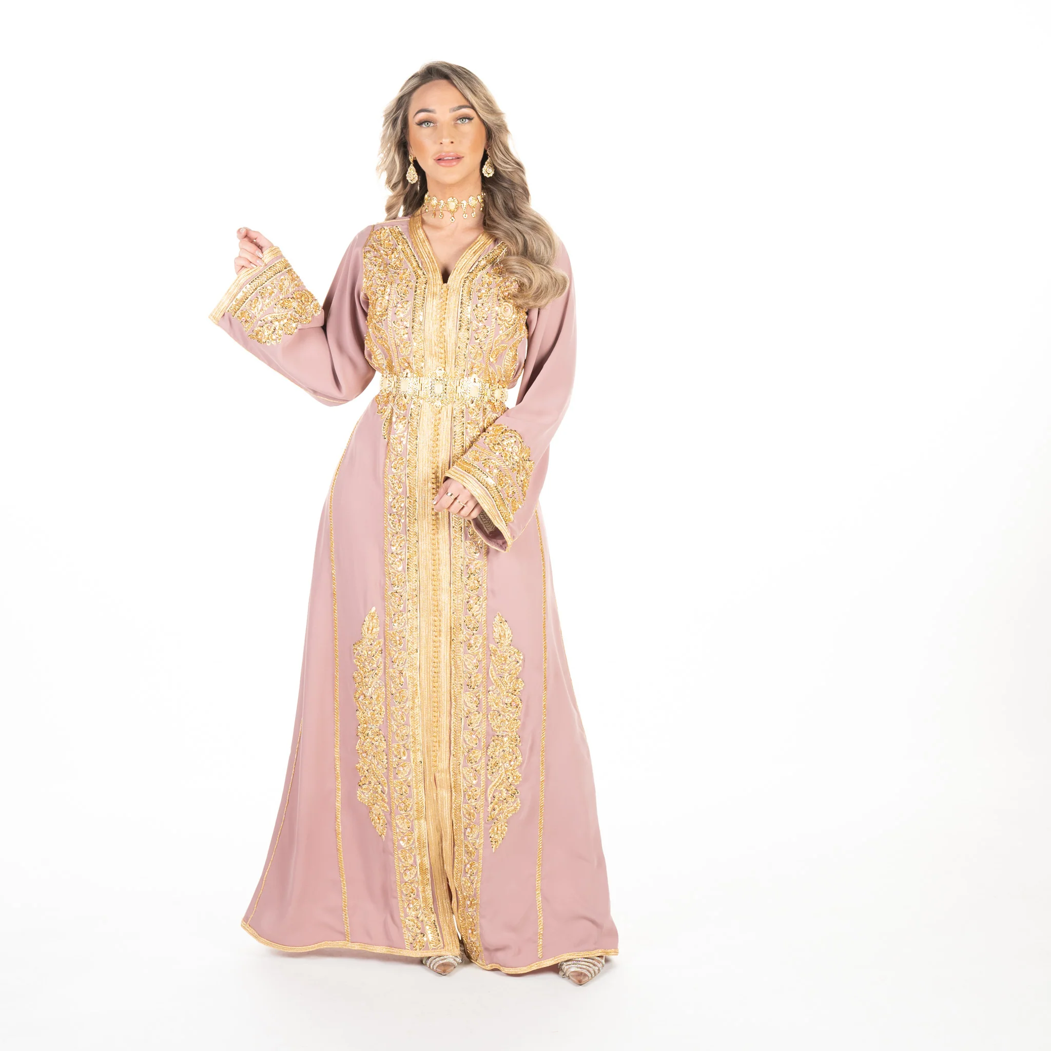 Caftan Malak Pink - Image 11