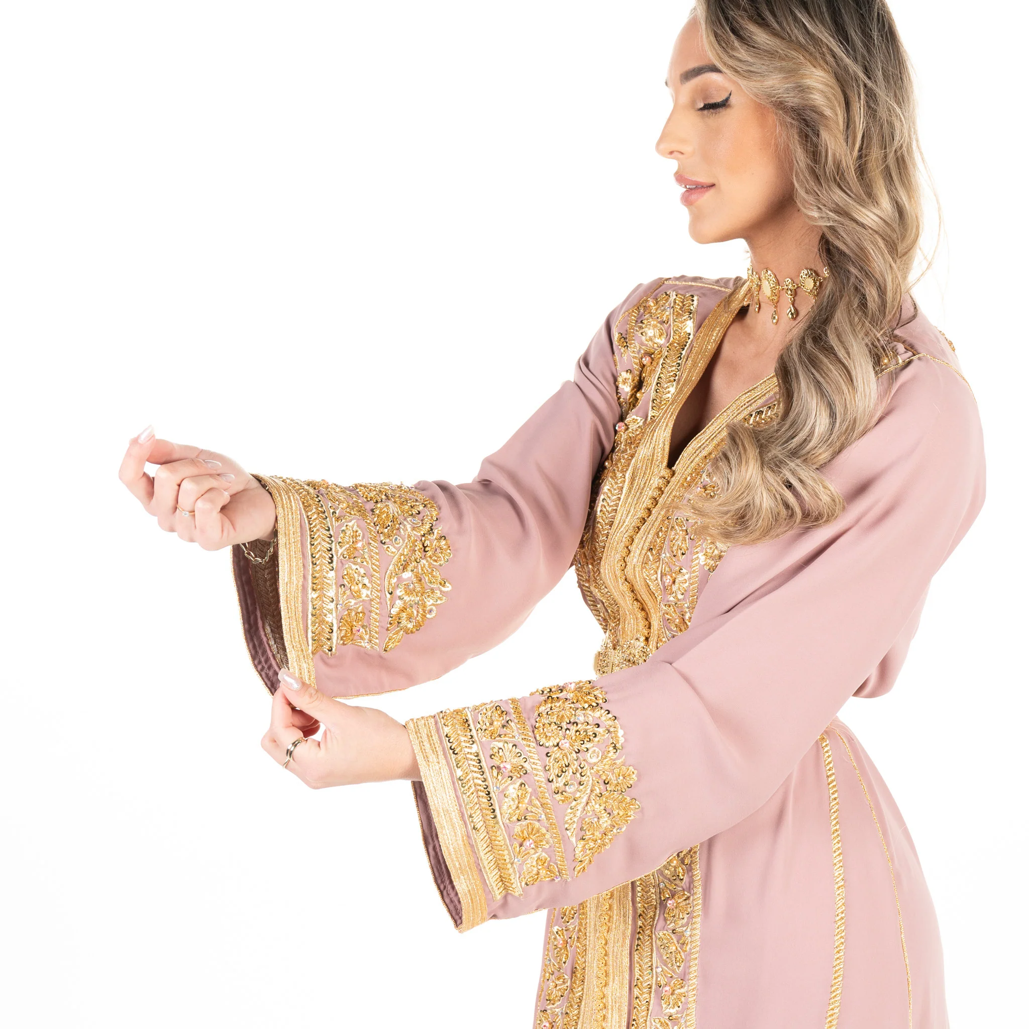 Caftan Malak Pink - Image 3