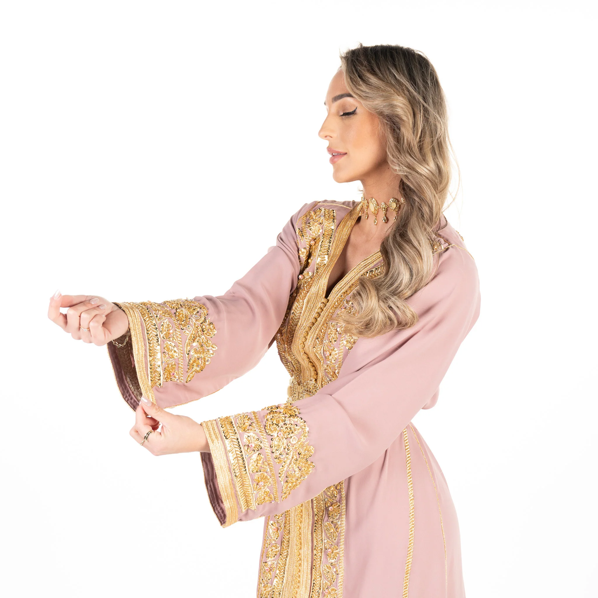 Caftan Malak Pink - Image 9