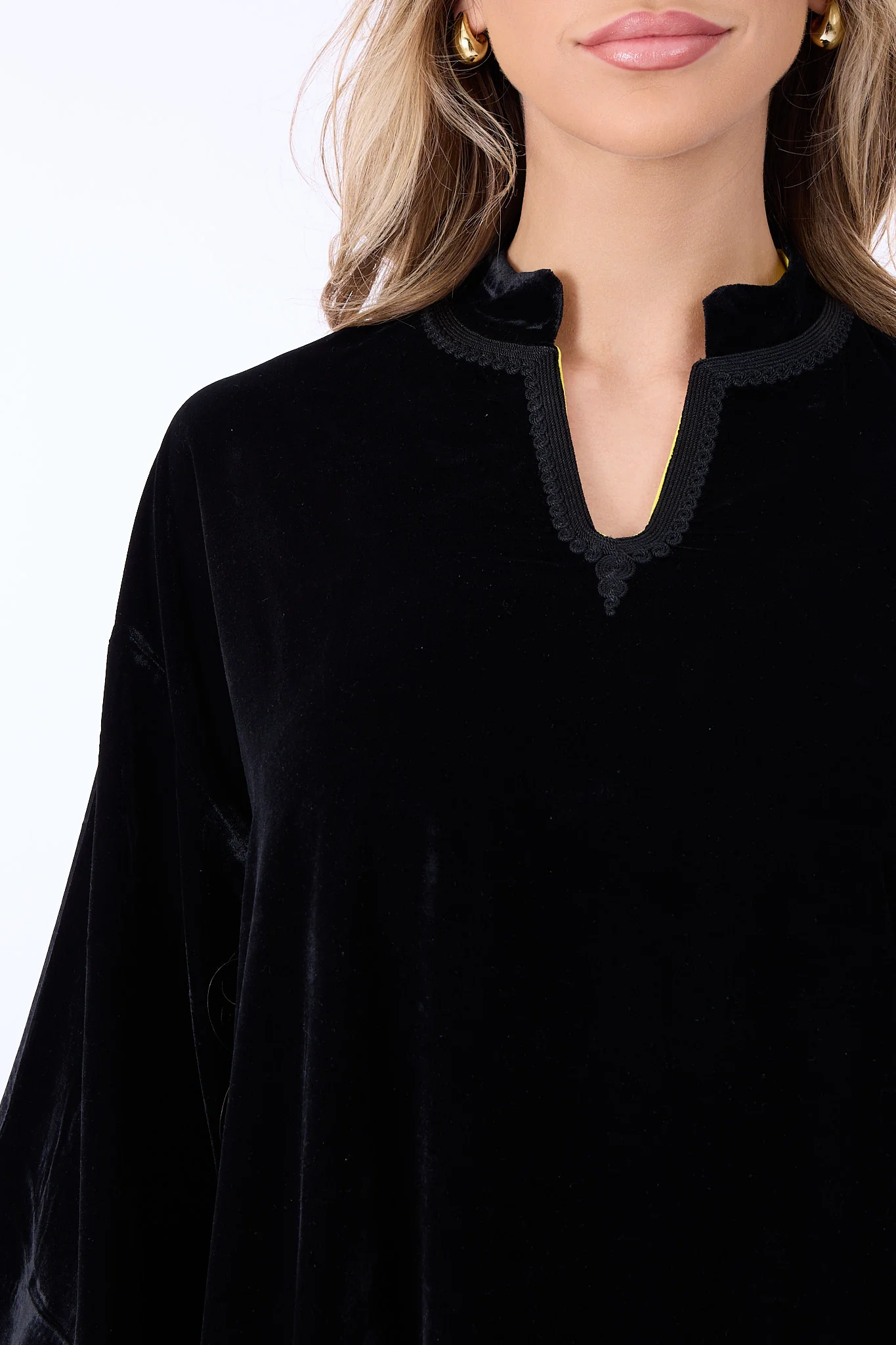 Caftan Mayar Black-Yellow - Image 4
