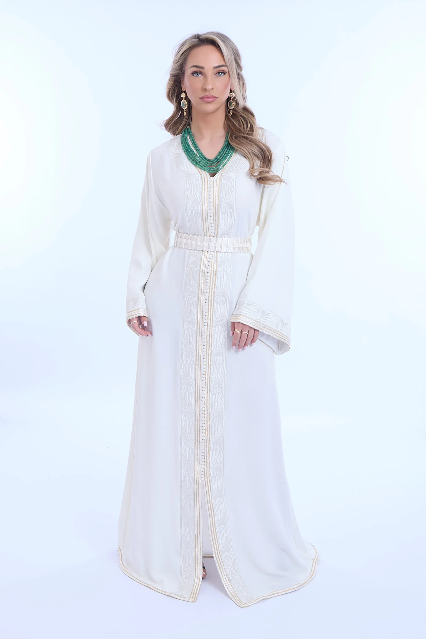 Caftan Nadine Brokenwhite - Image 3