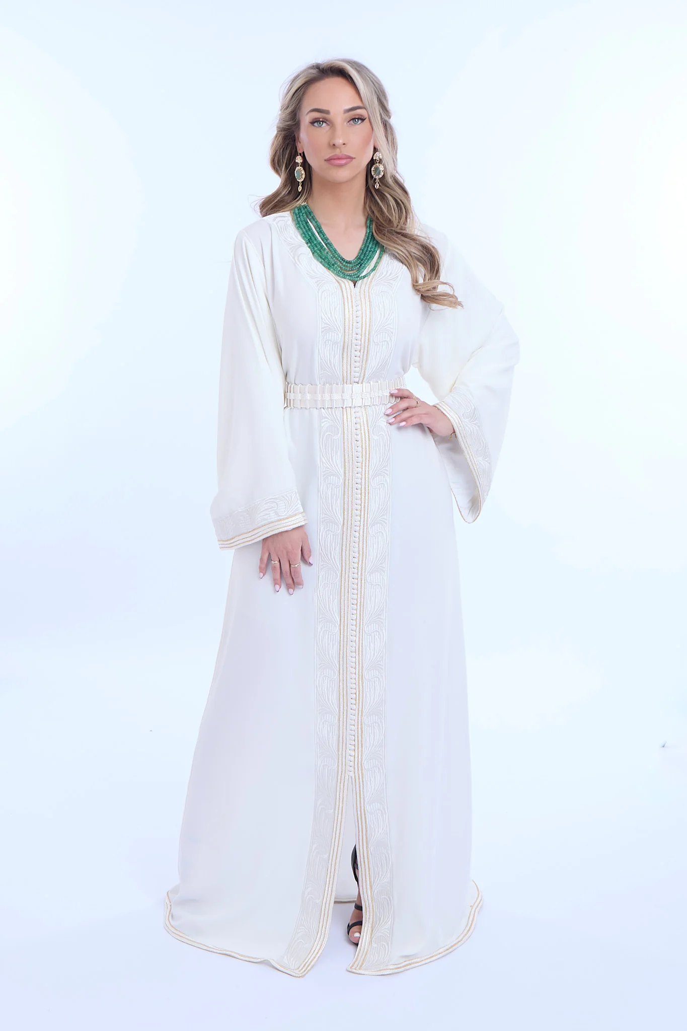 Caftan Nadine Brokenwhite - Image 5