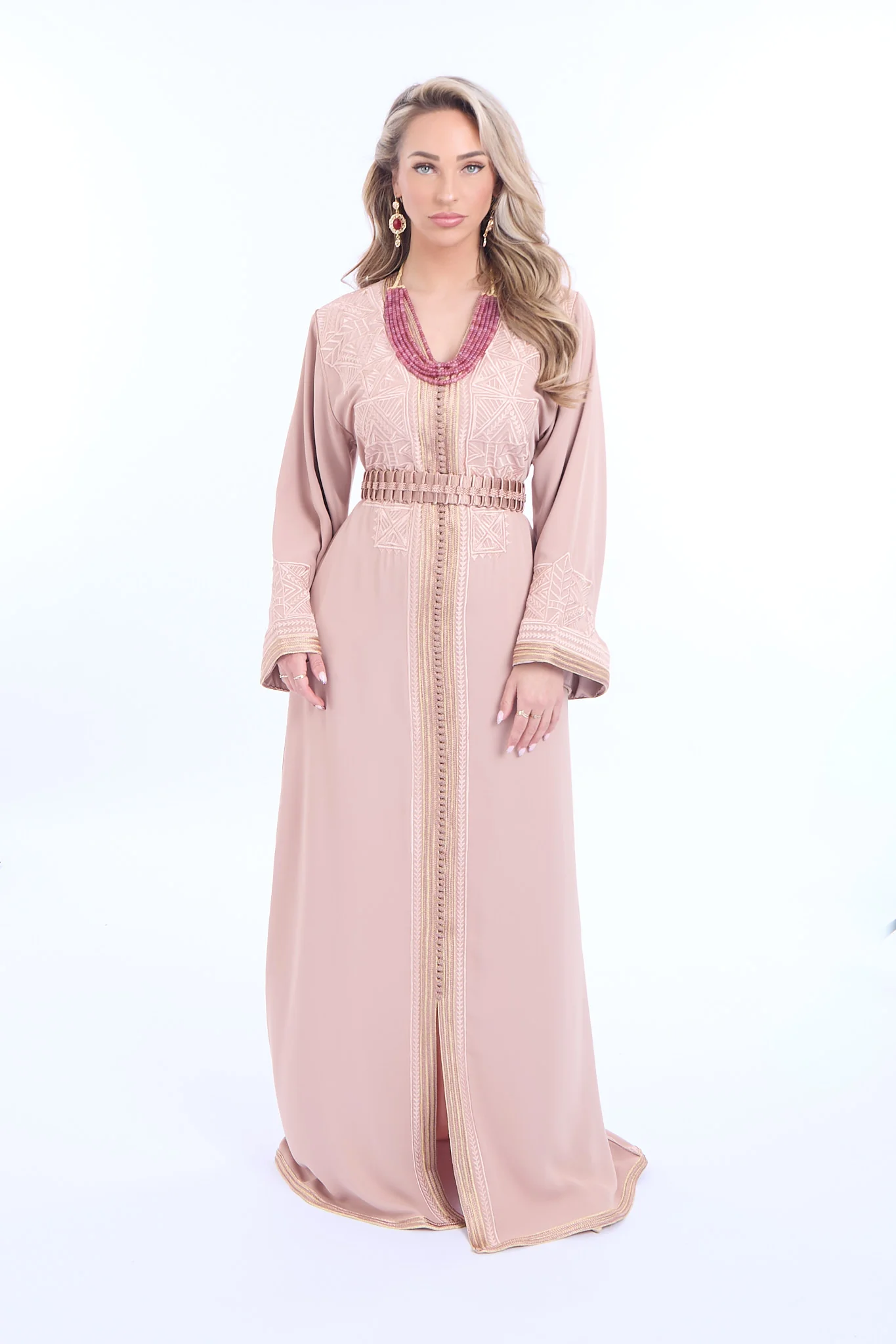 Caftan Nadine Light Salmon - Image 5