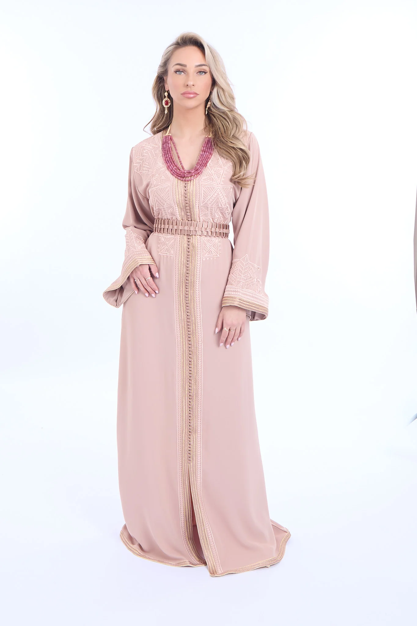 Caftan Nadine Light Salmon - Image 6