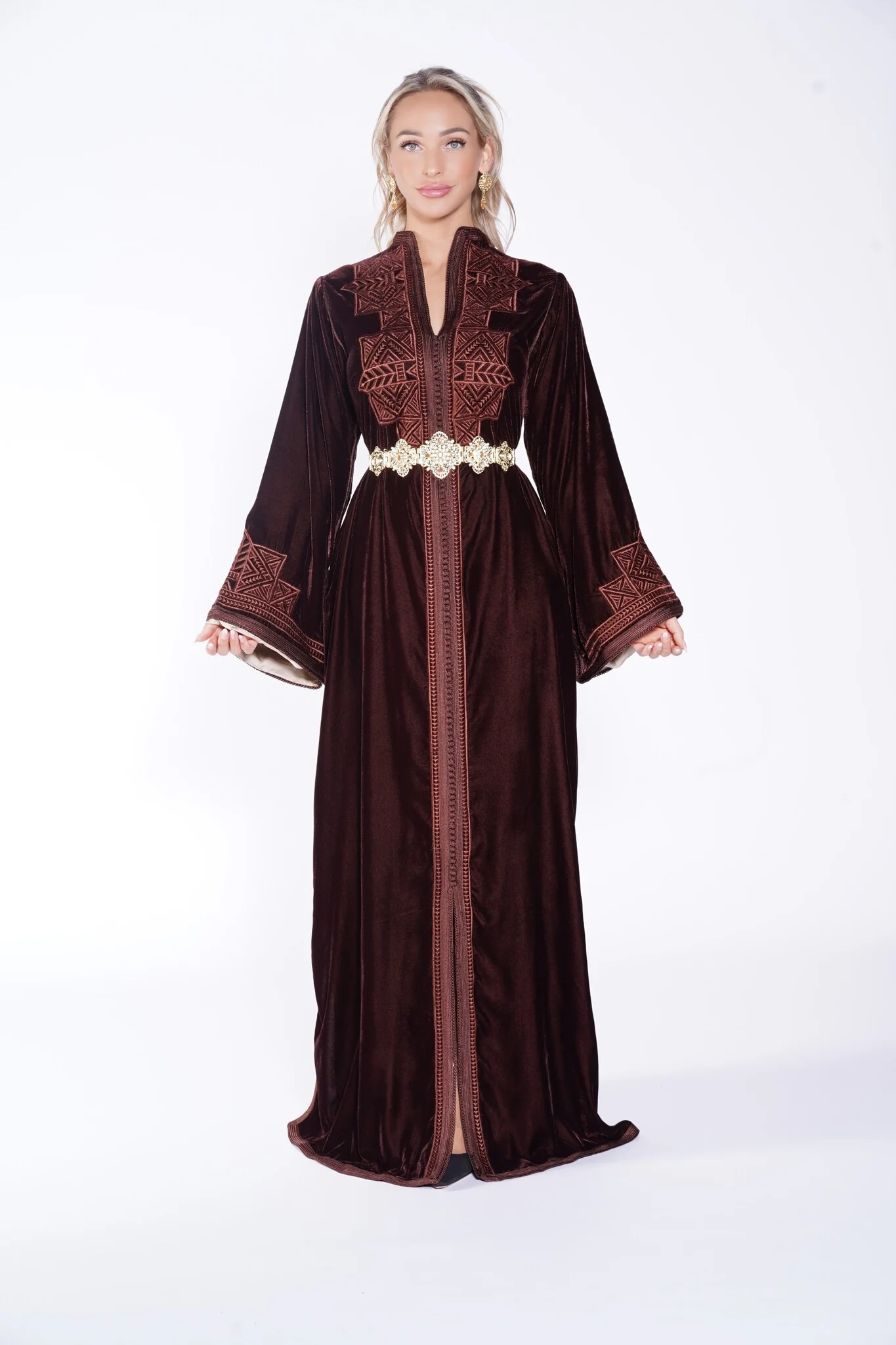 Caftan Naira Brown - Image 2