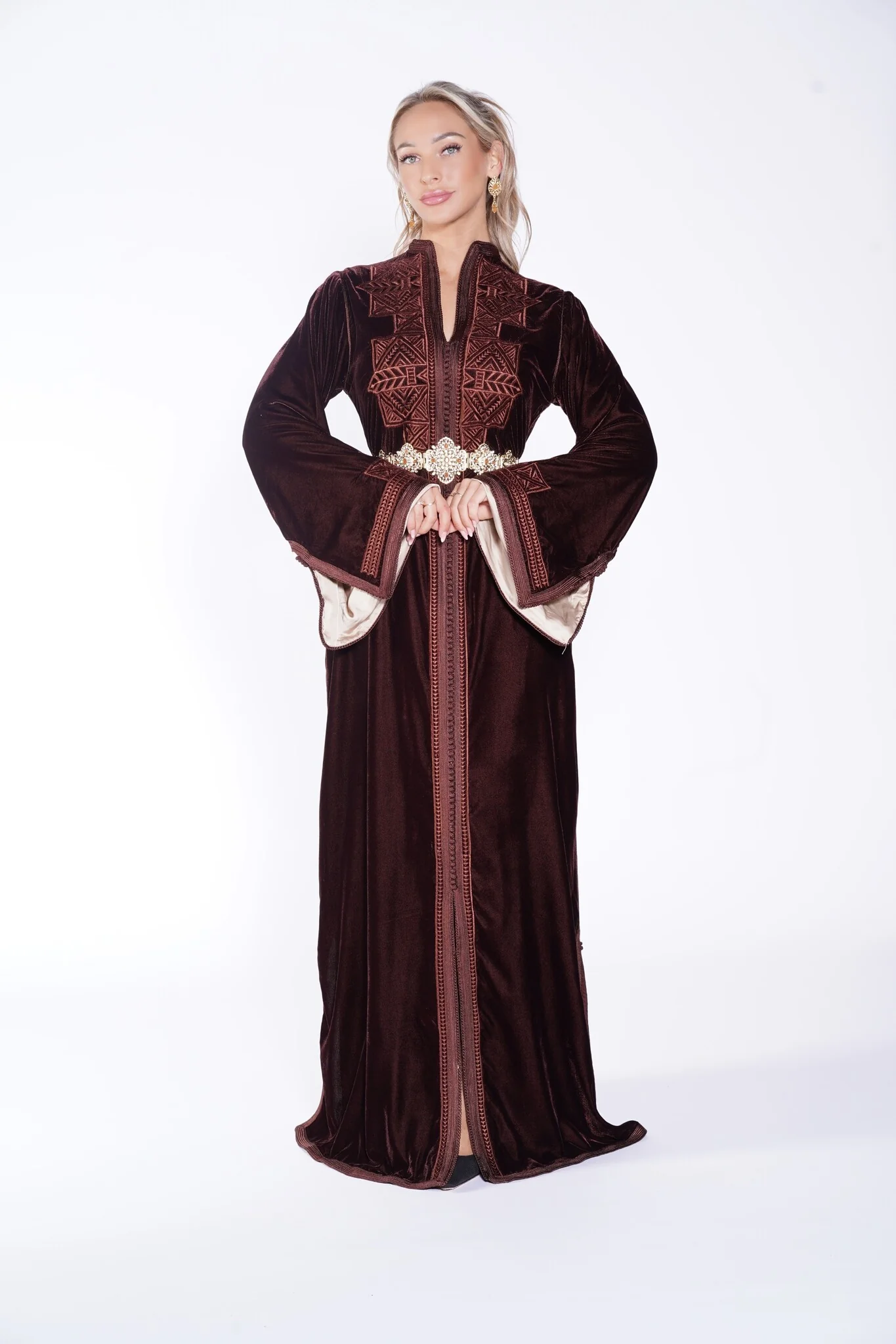 Caftan Naira Brown - Image 4