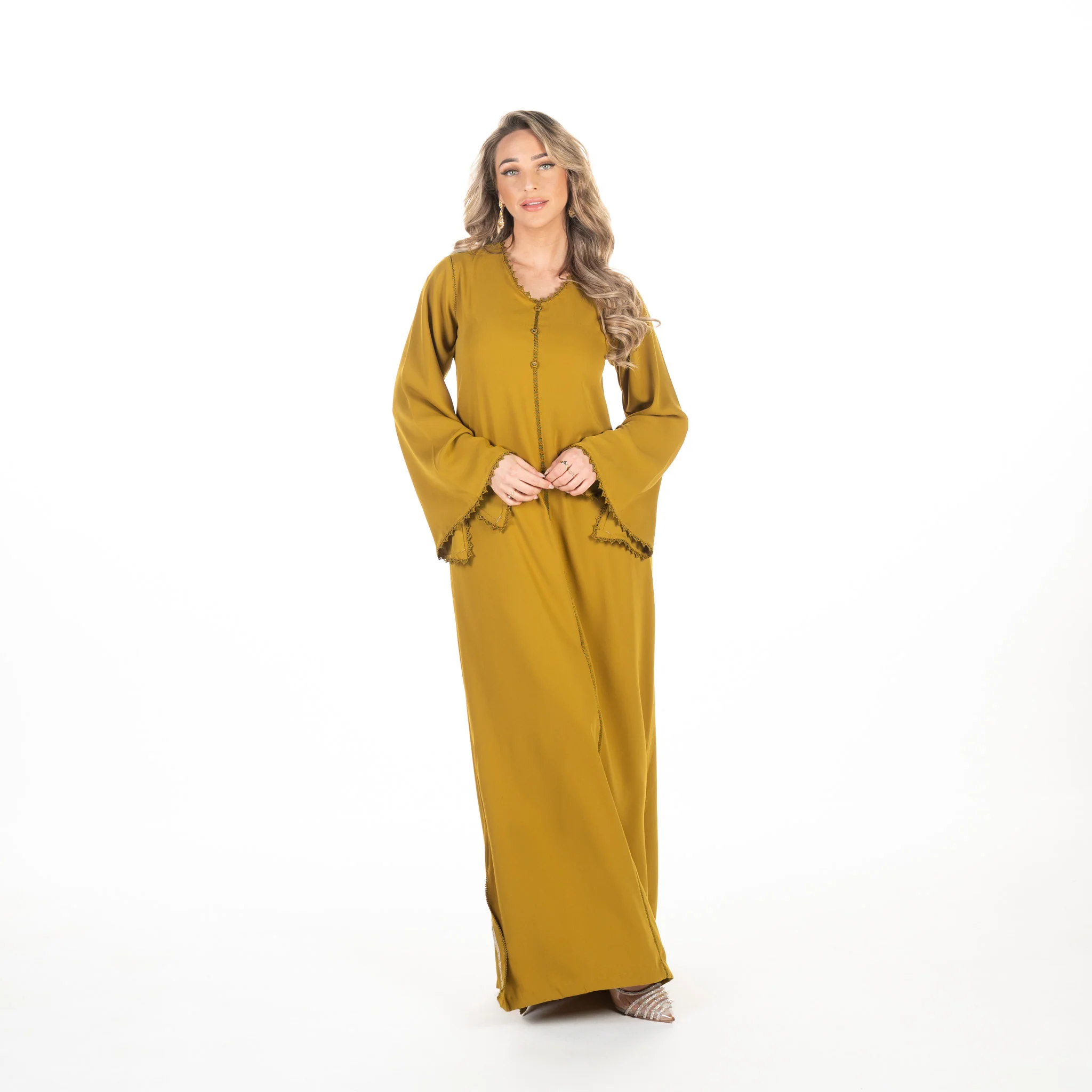 Caftan Nariman Olive Green - Image 5
