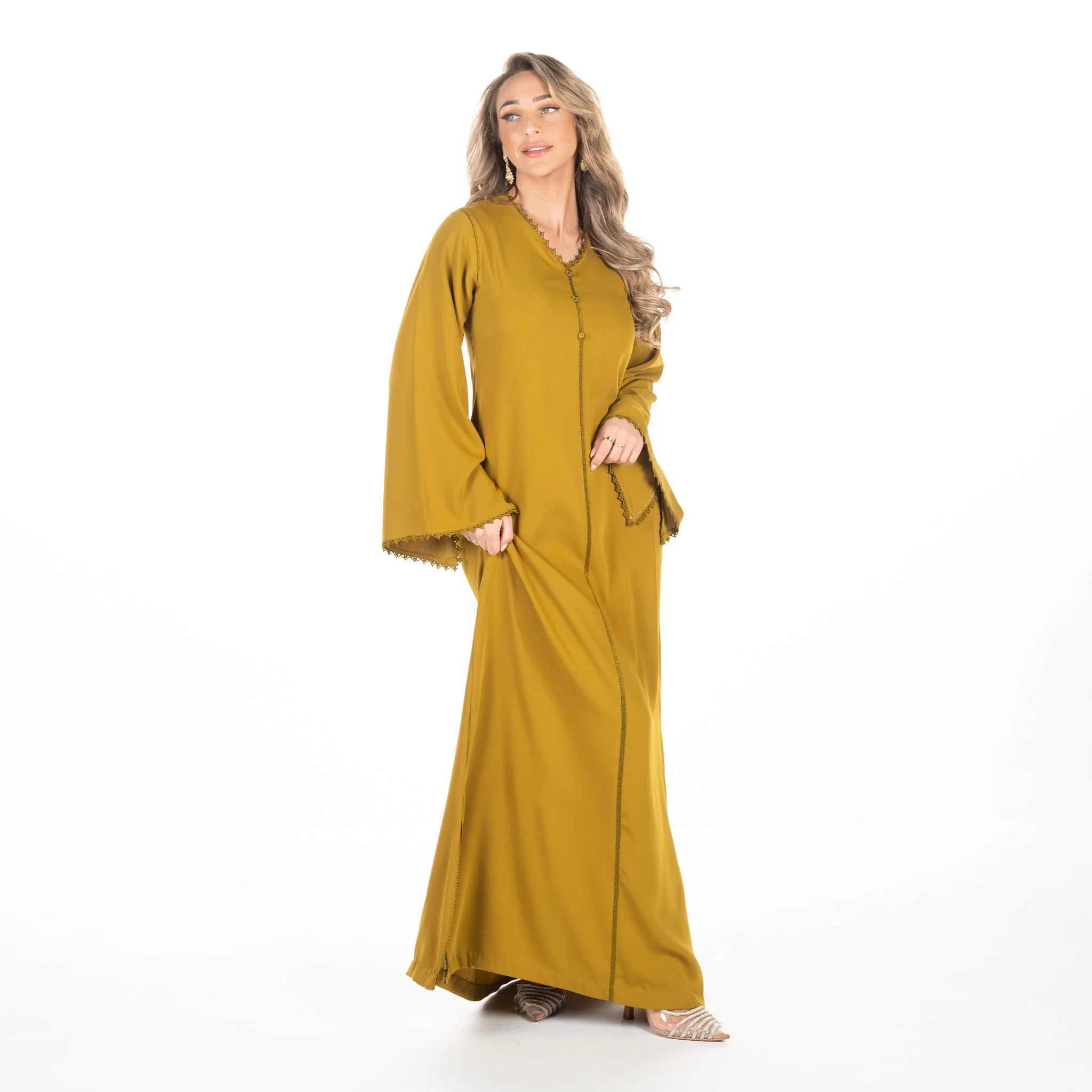 Caftan Nariman Olive Green - Image 7