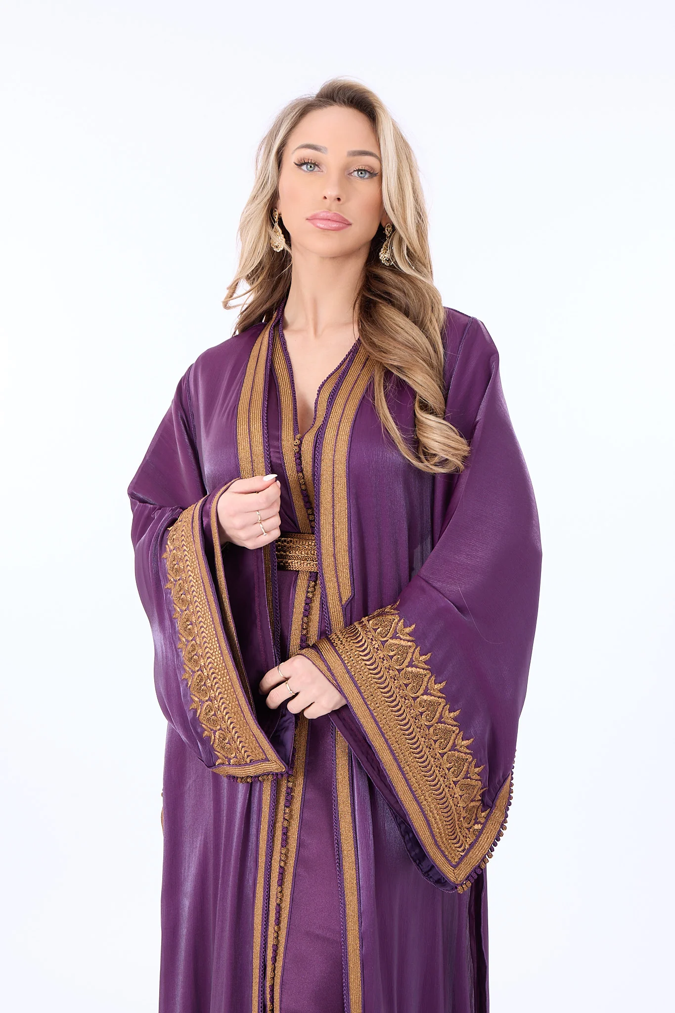 Caftan Narjis Purple