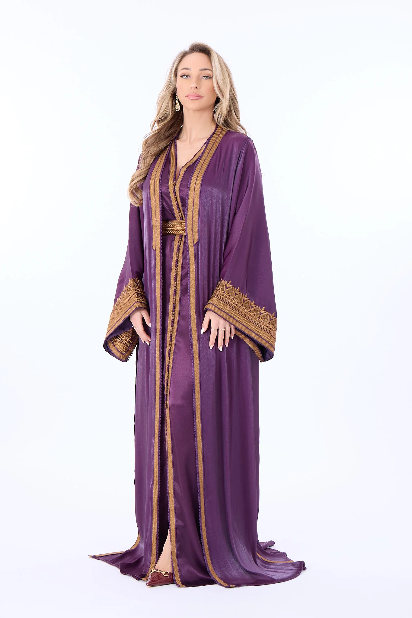 Caftan Narjis Purple - Image 2