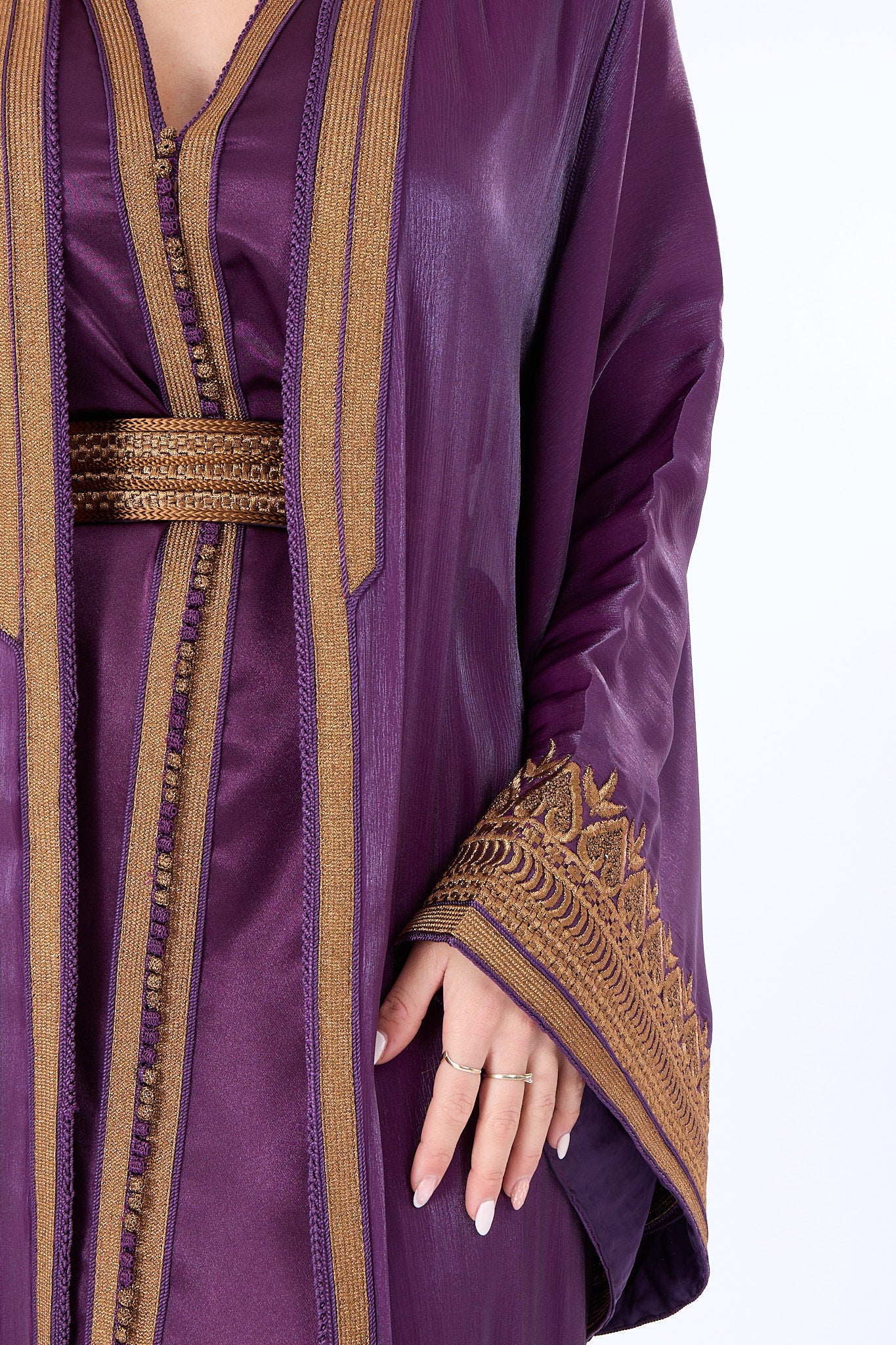 Caftan Narjis Purple - Image 3