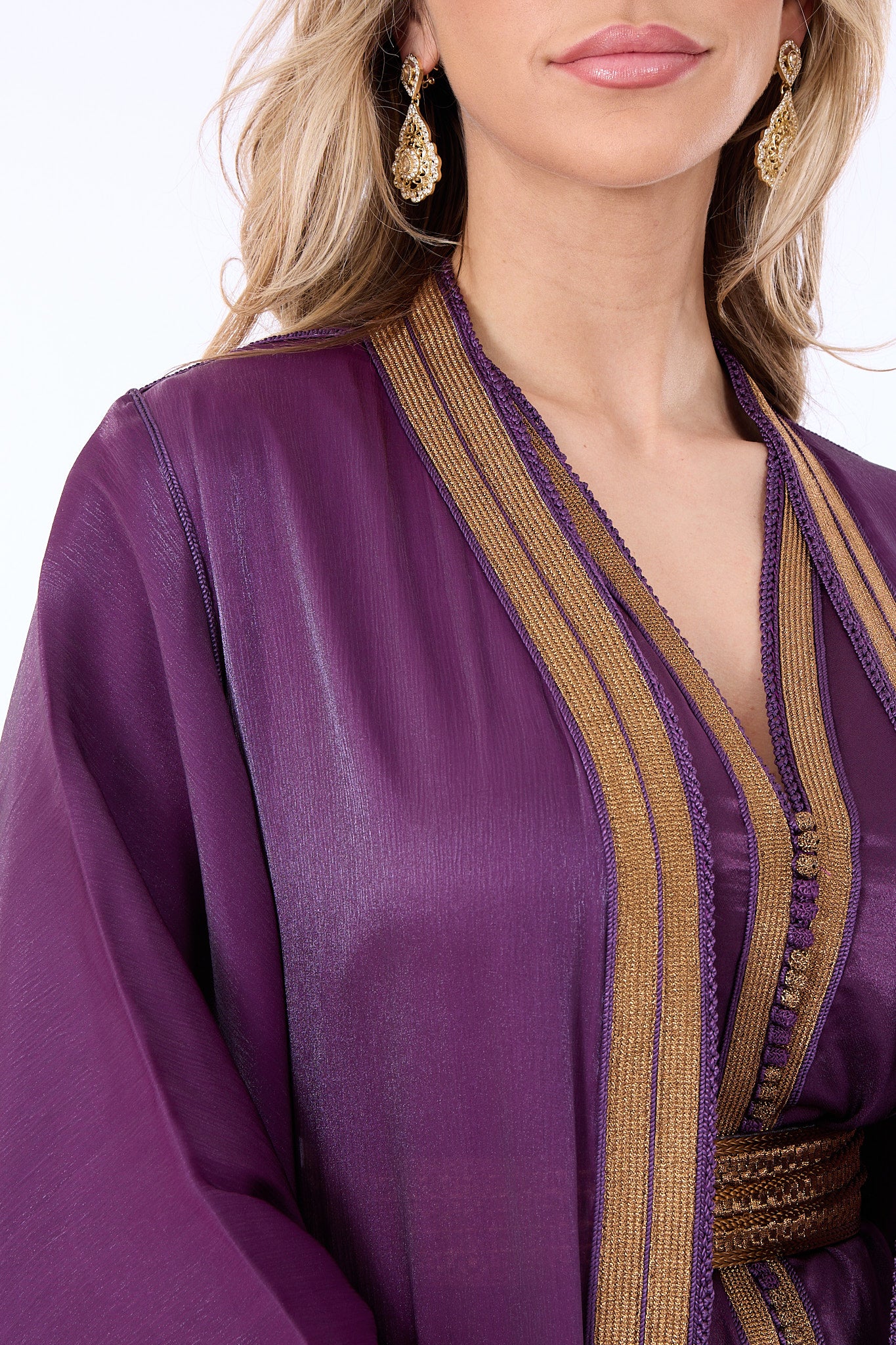 Caftan Narjis Purple - Image 4