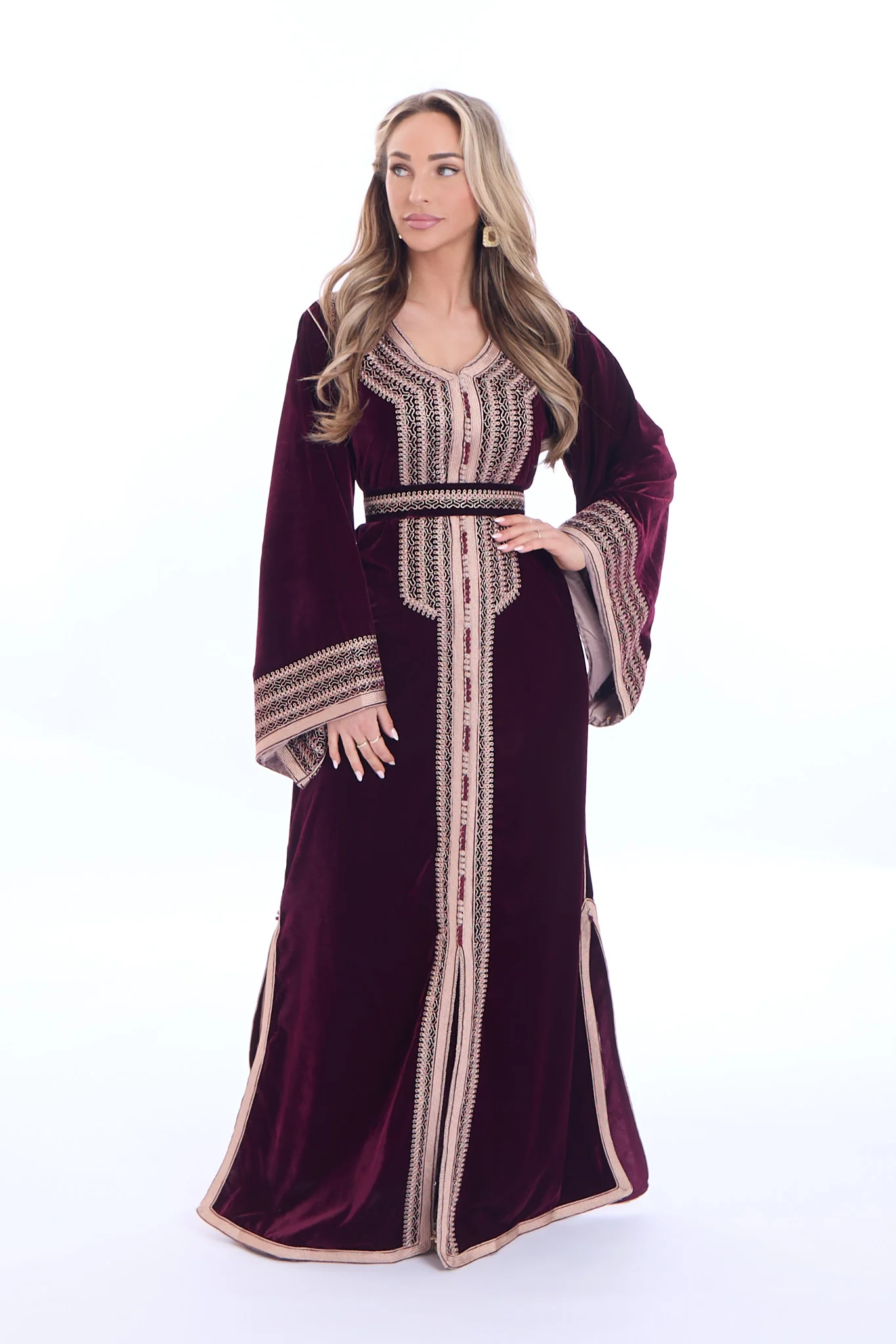Caftan Huda Pomegrante - Image 5