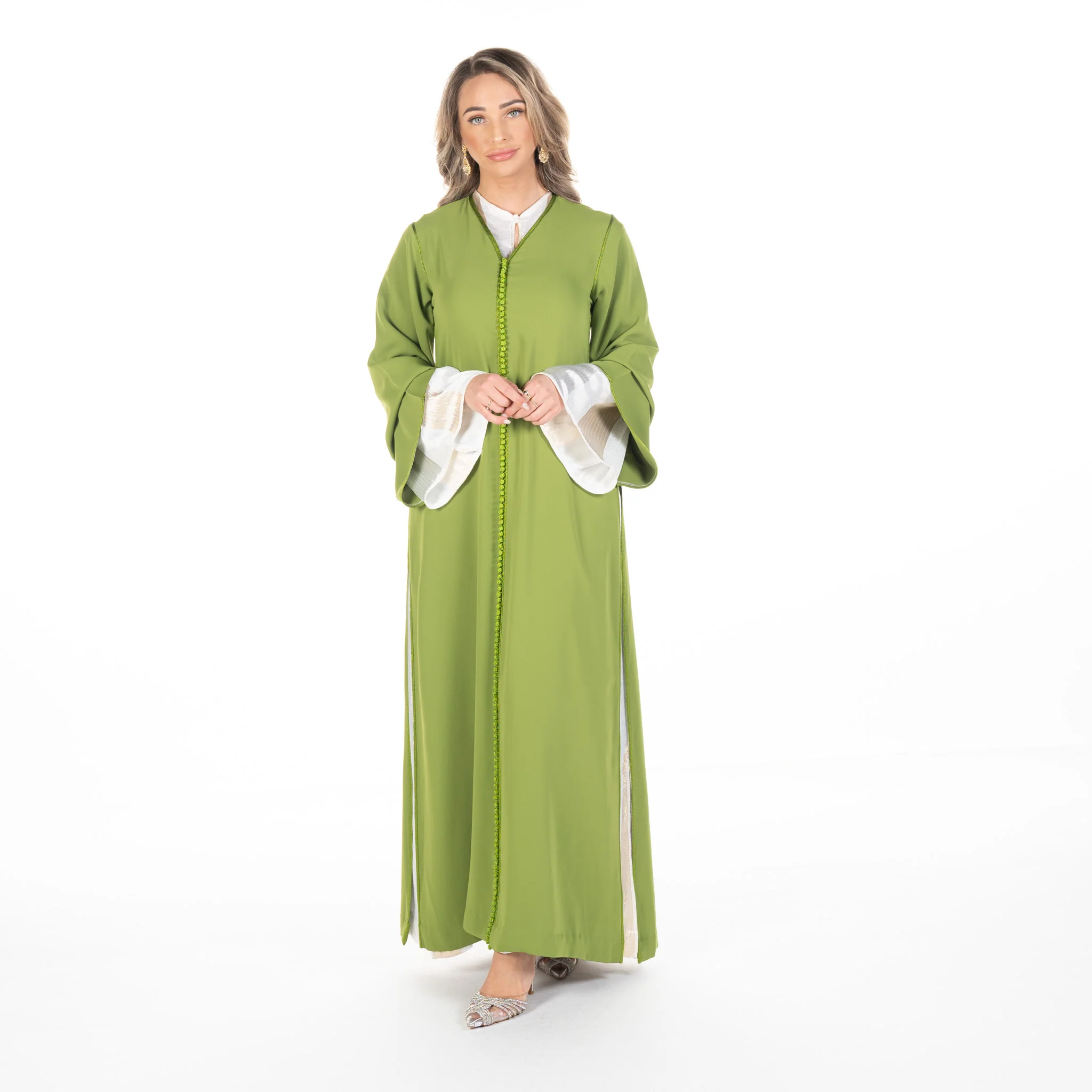 Caftan Nina Olivegreen - Image 2