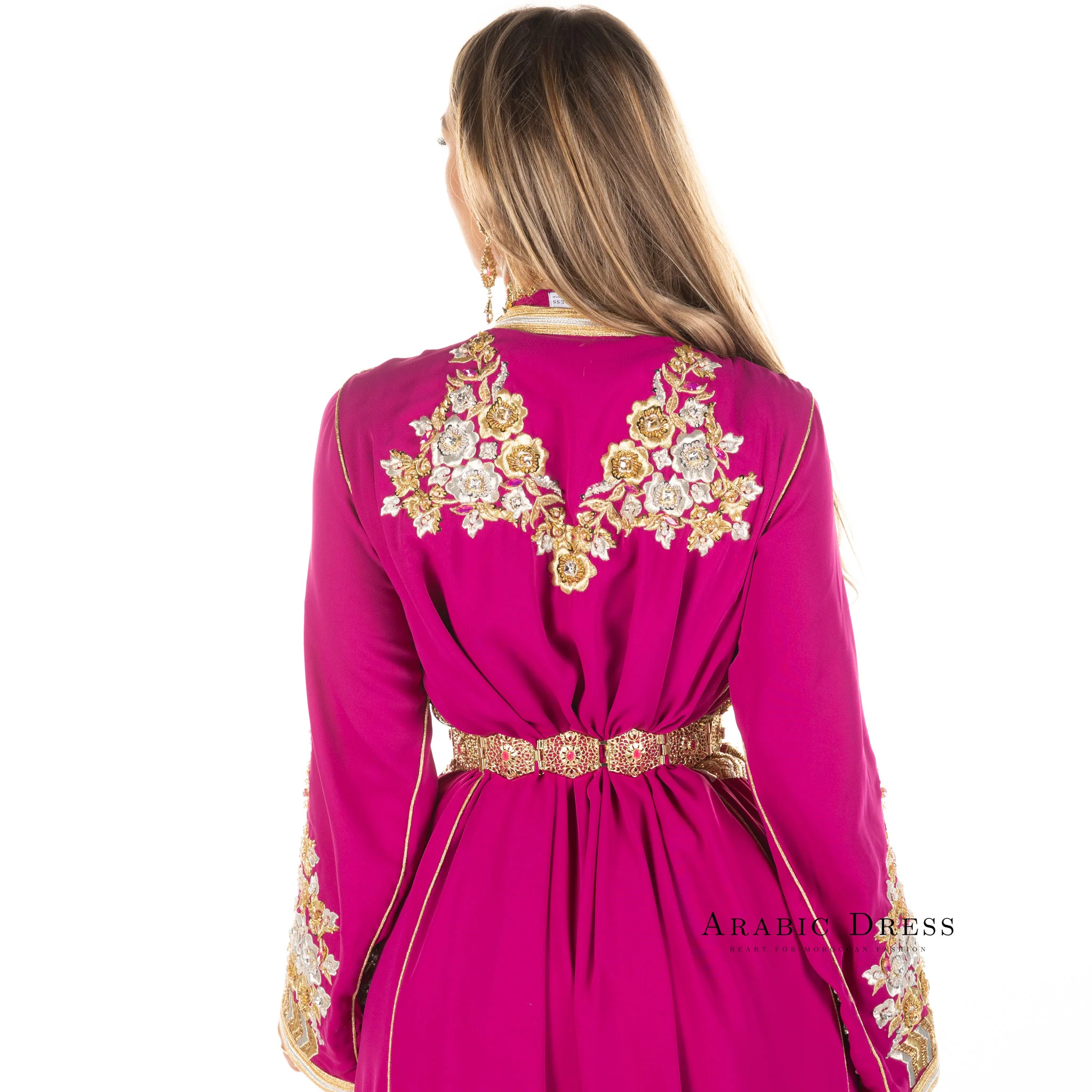 Caftan Nisa Magenta - Image 2