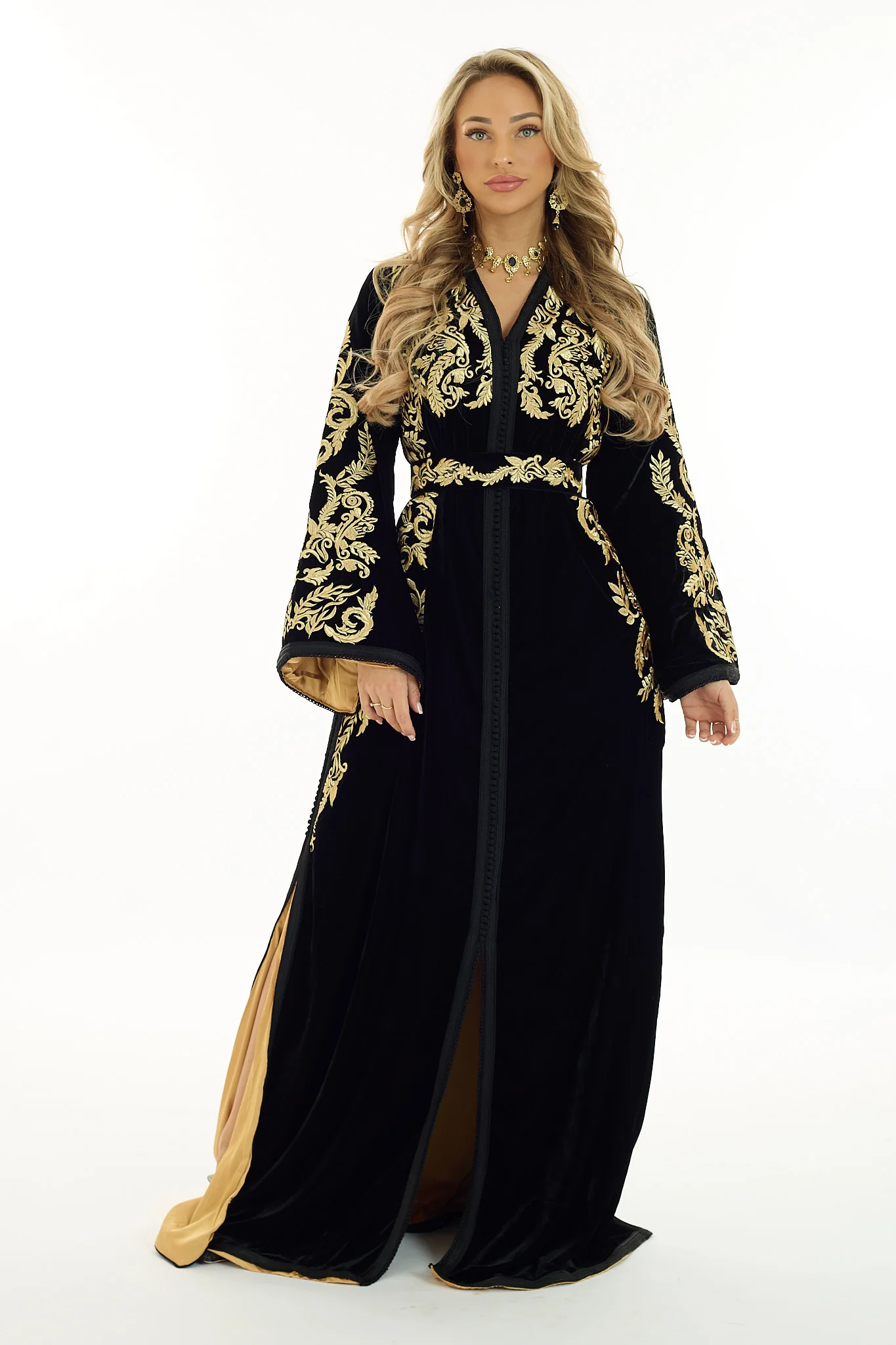 Caftan Nisma Black - Image 3