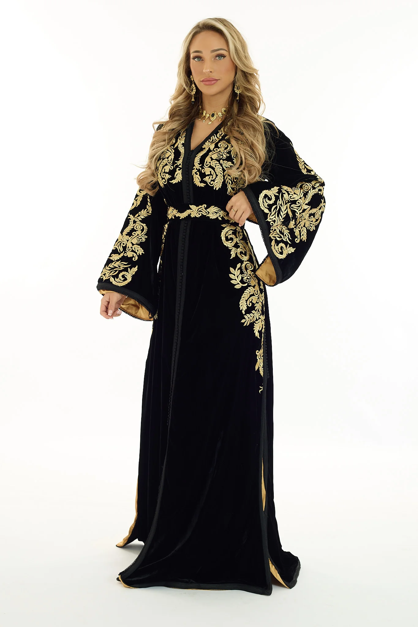 Caftan Nisma Black - Image 4