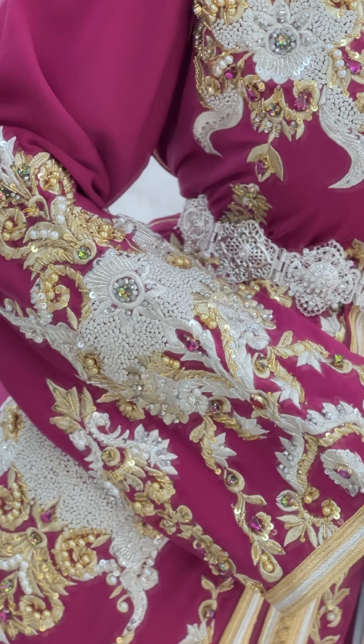 Caftan Nisrine Magenta - Image 8