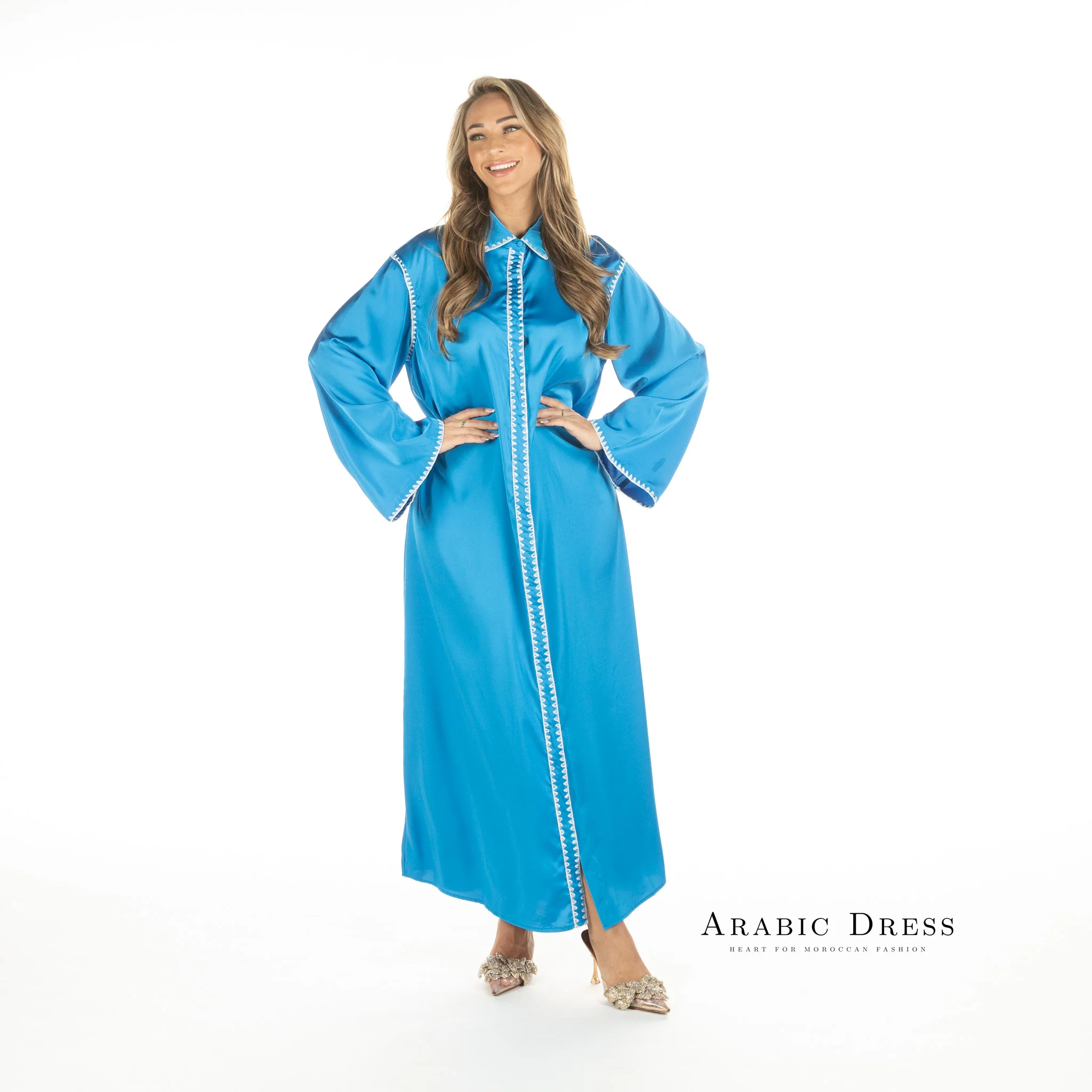Caftan Norah Blue - Image 7