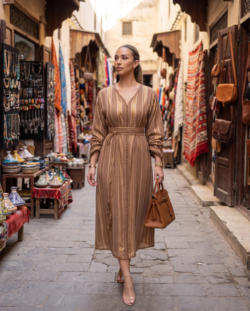 Caftan Nuha Brown