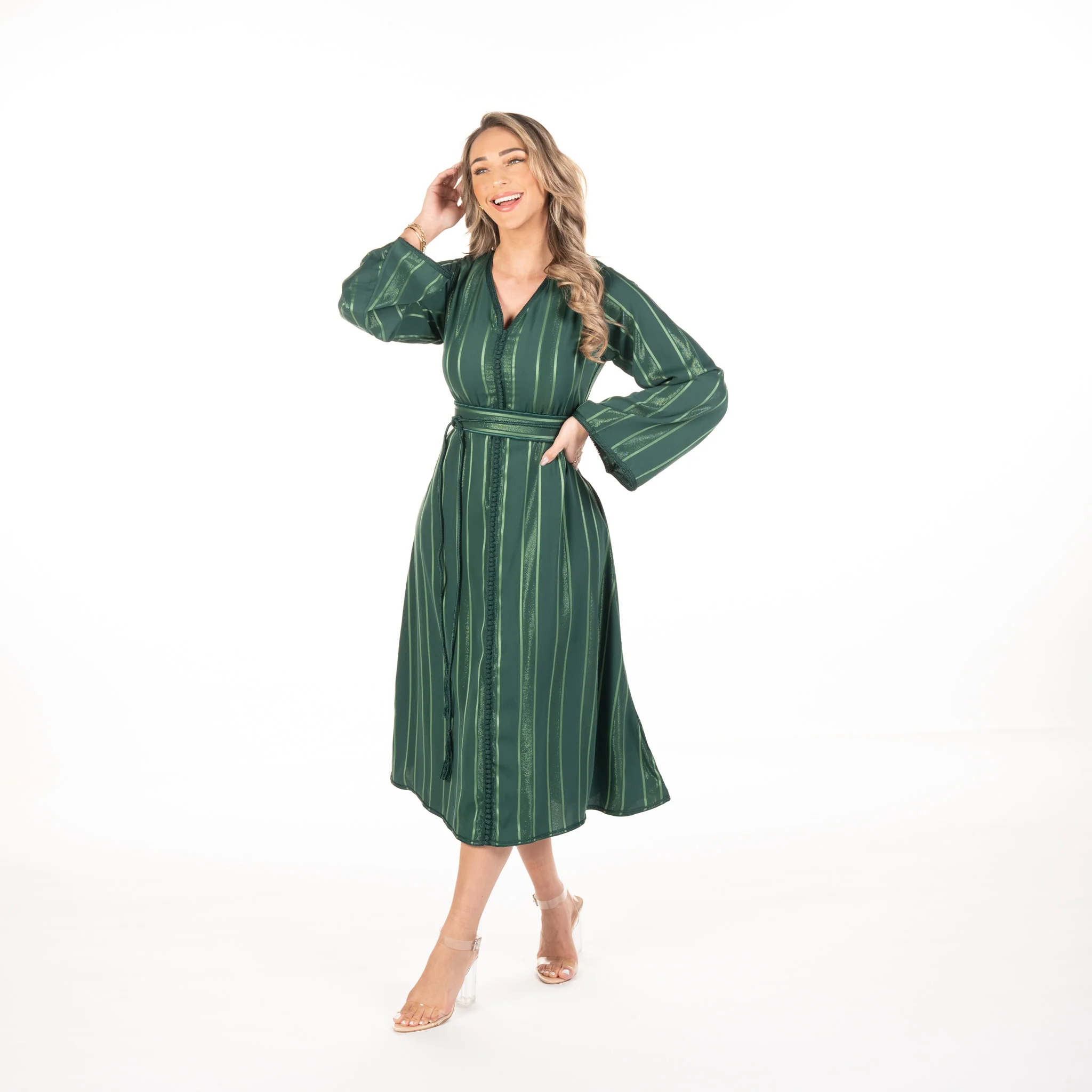 Caftan Nuha Darkgreen - Image 2