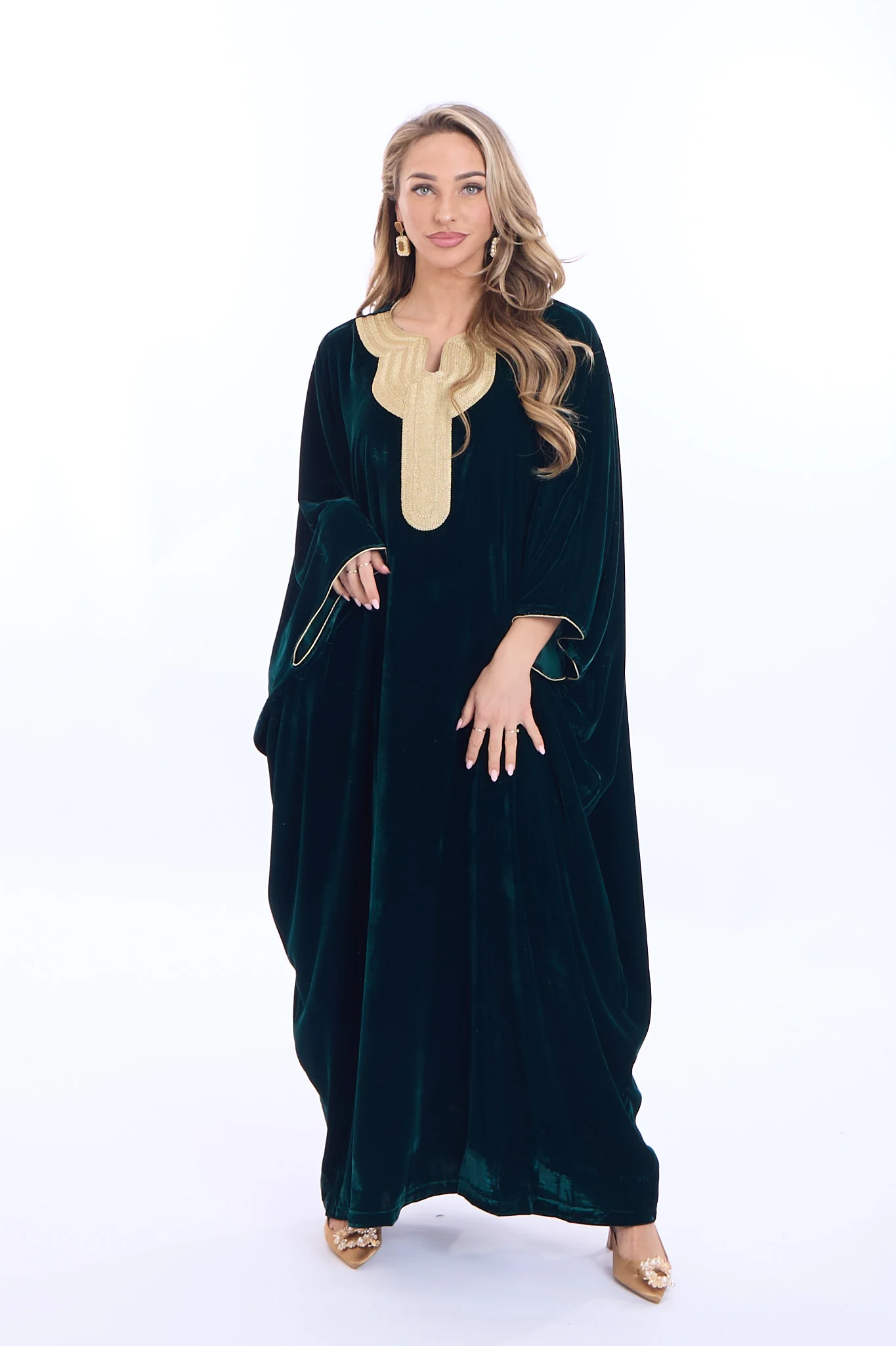 Caftan Omana Darkgreen - Image 2