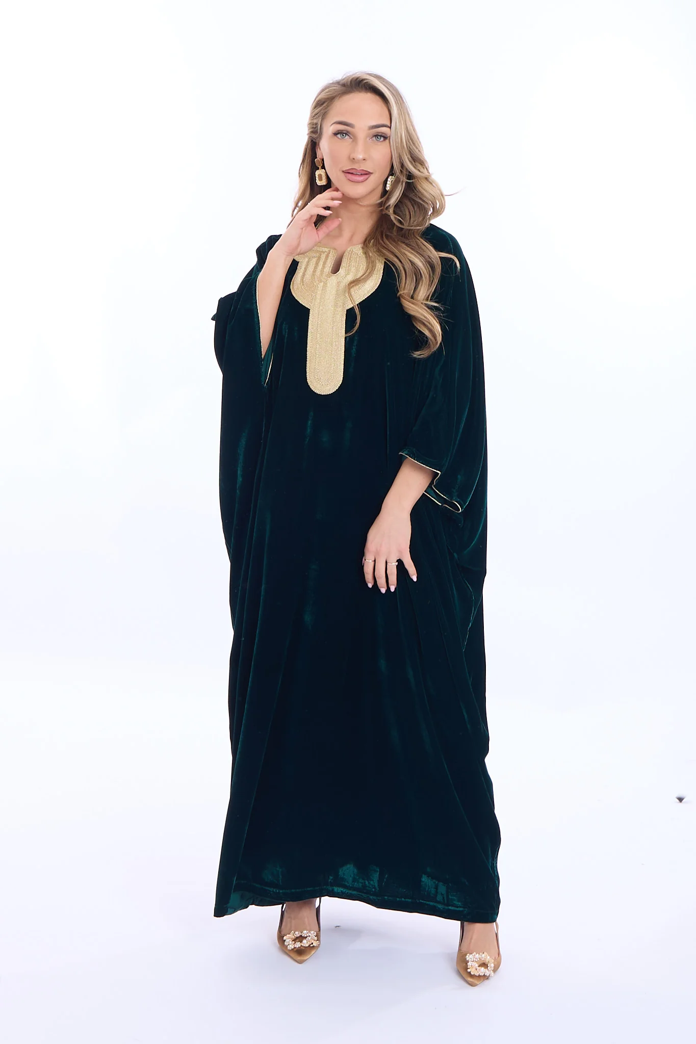 Caftan Omana Darkgreen - Image 5