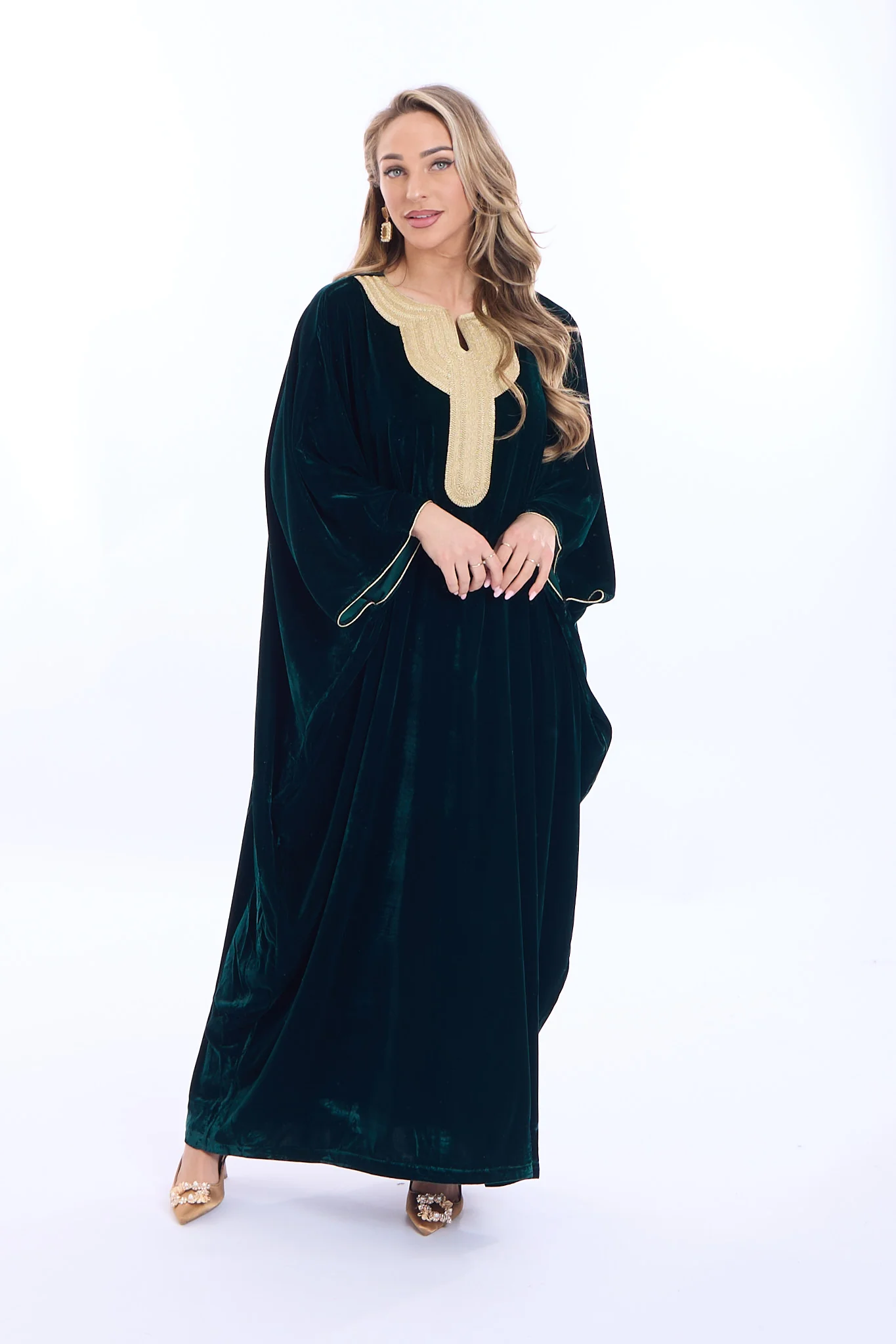 Caftan Omana Darkgreen - Image 8
