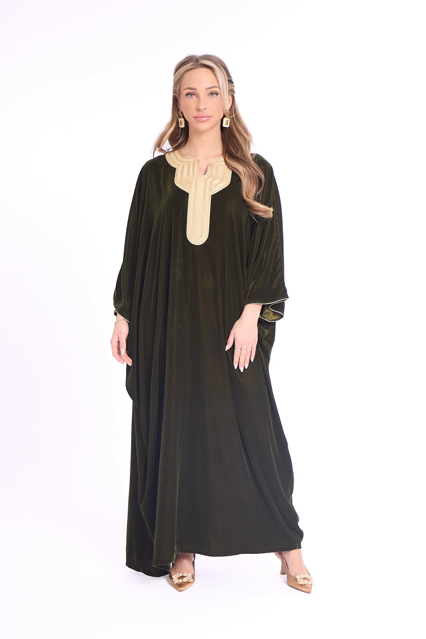 Caftan Omana Olivegreen - Image 2