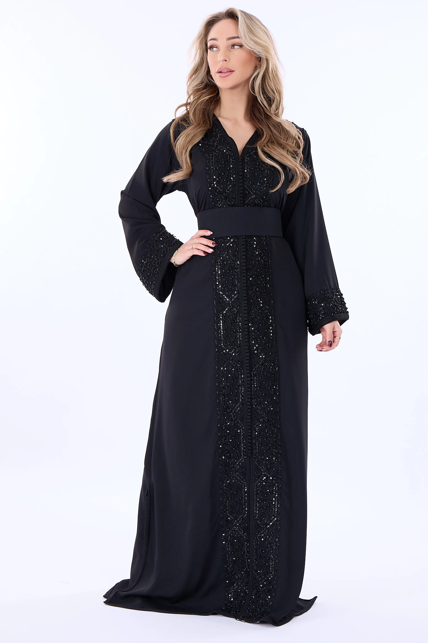 Caftan Rasha Black - Image 3